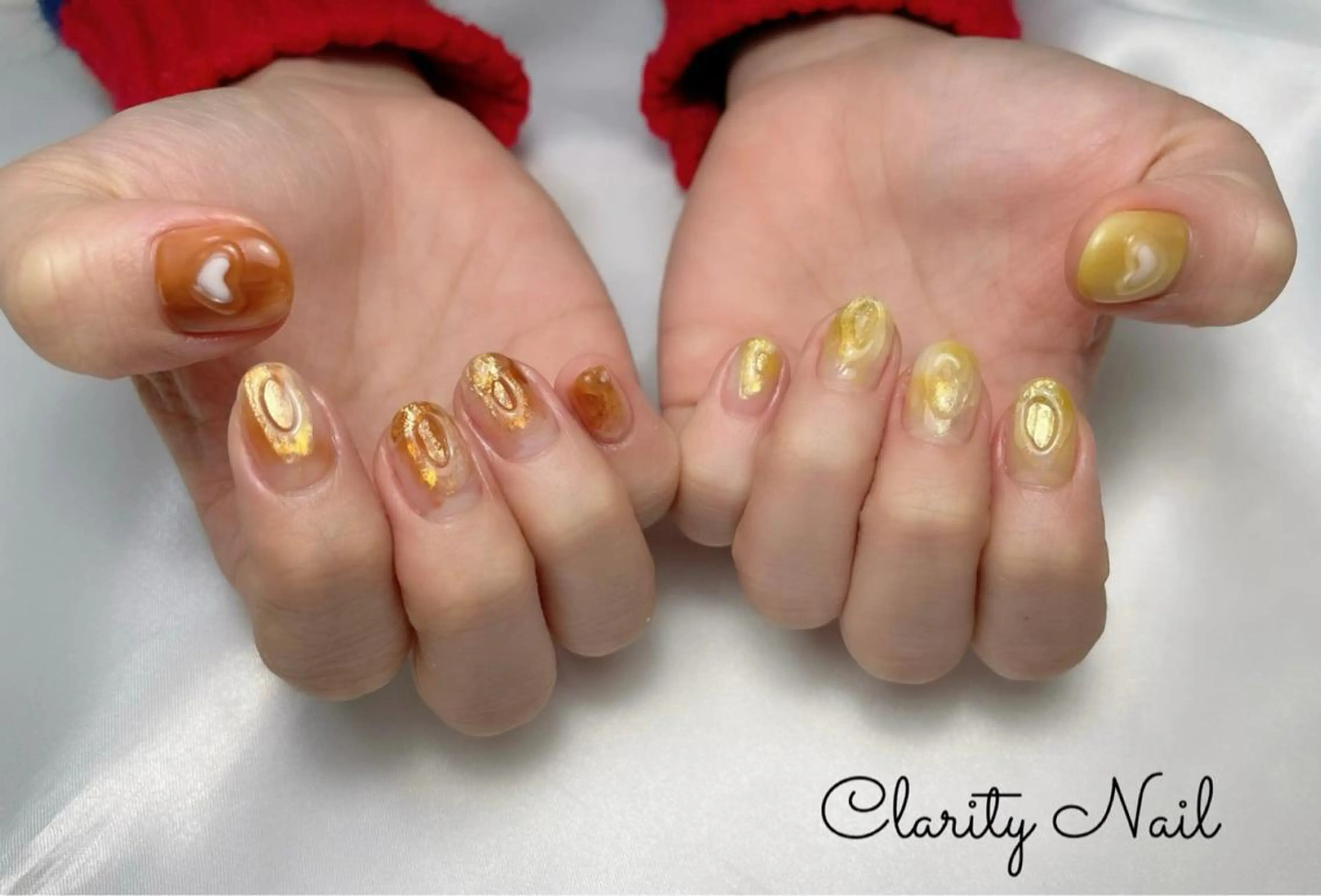 ネイル アートネイル 持ち込み ハンドネイル Clarity Nailのネイルデザイン