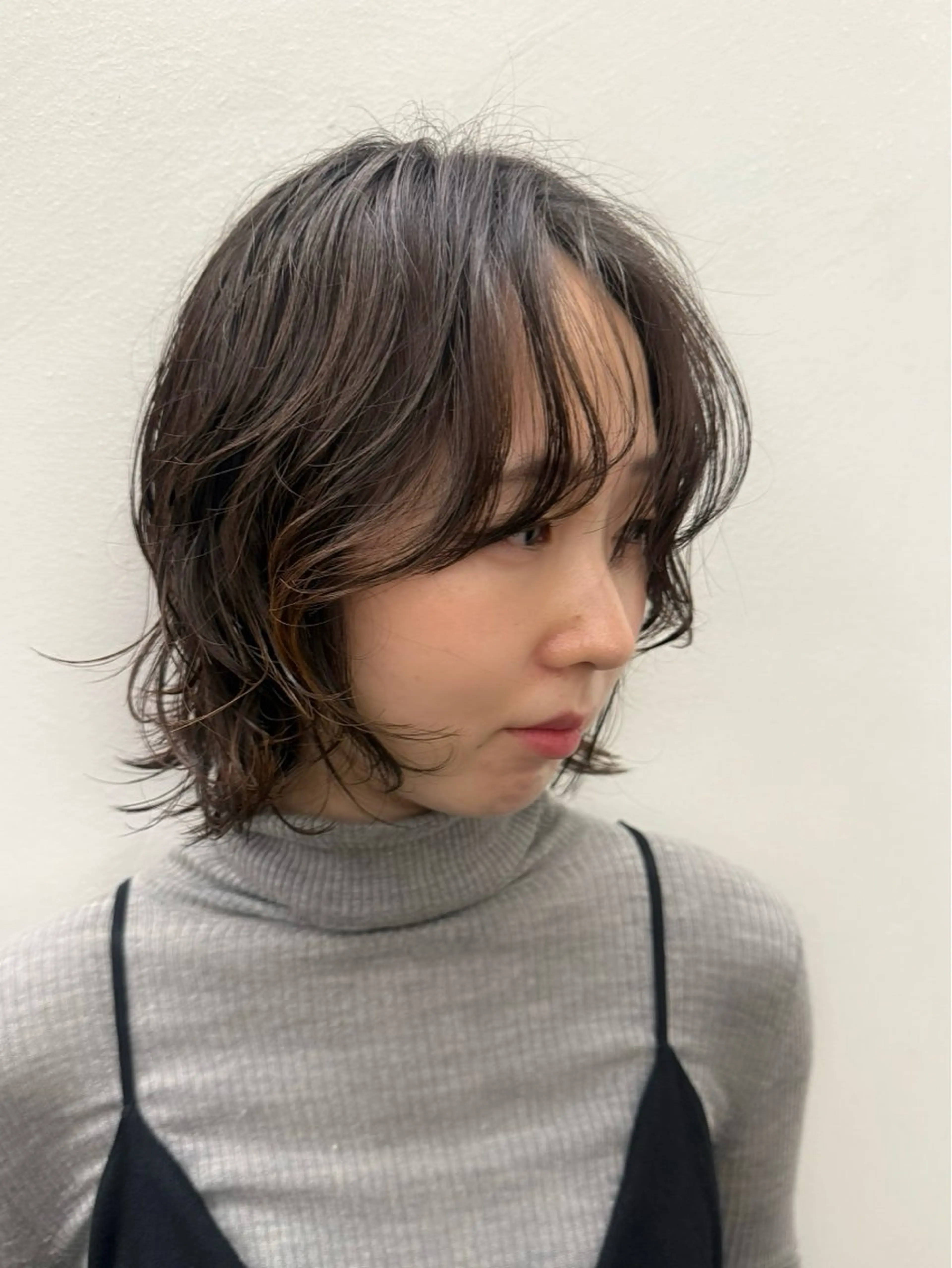 ミディアム パーマ カット パーマ トリートメント Paddle所属・似合わせレイヤー/ ニュアンスパーマ高倉のヘアスタイル