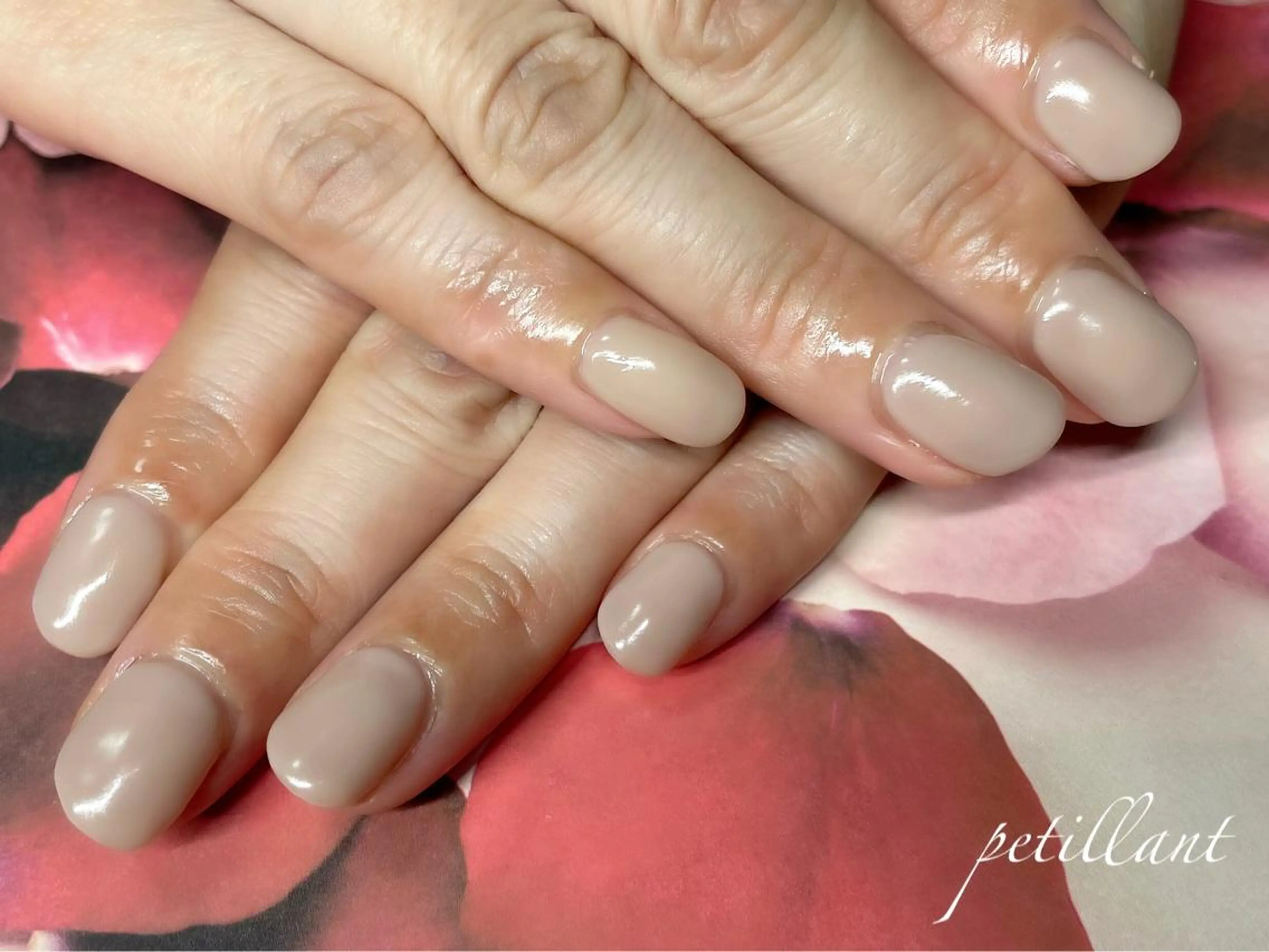 ネイル ピンク ショートネイル petillant所属・nail salon petillantのネイルデザイン