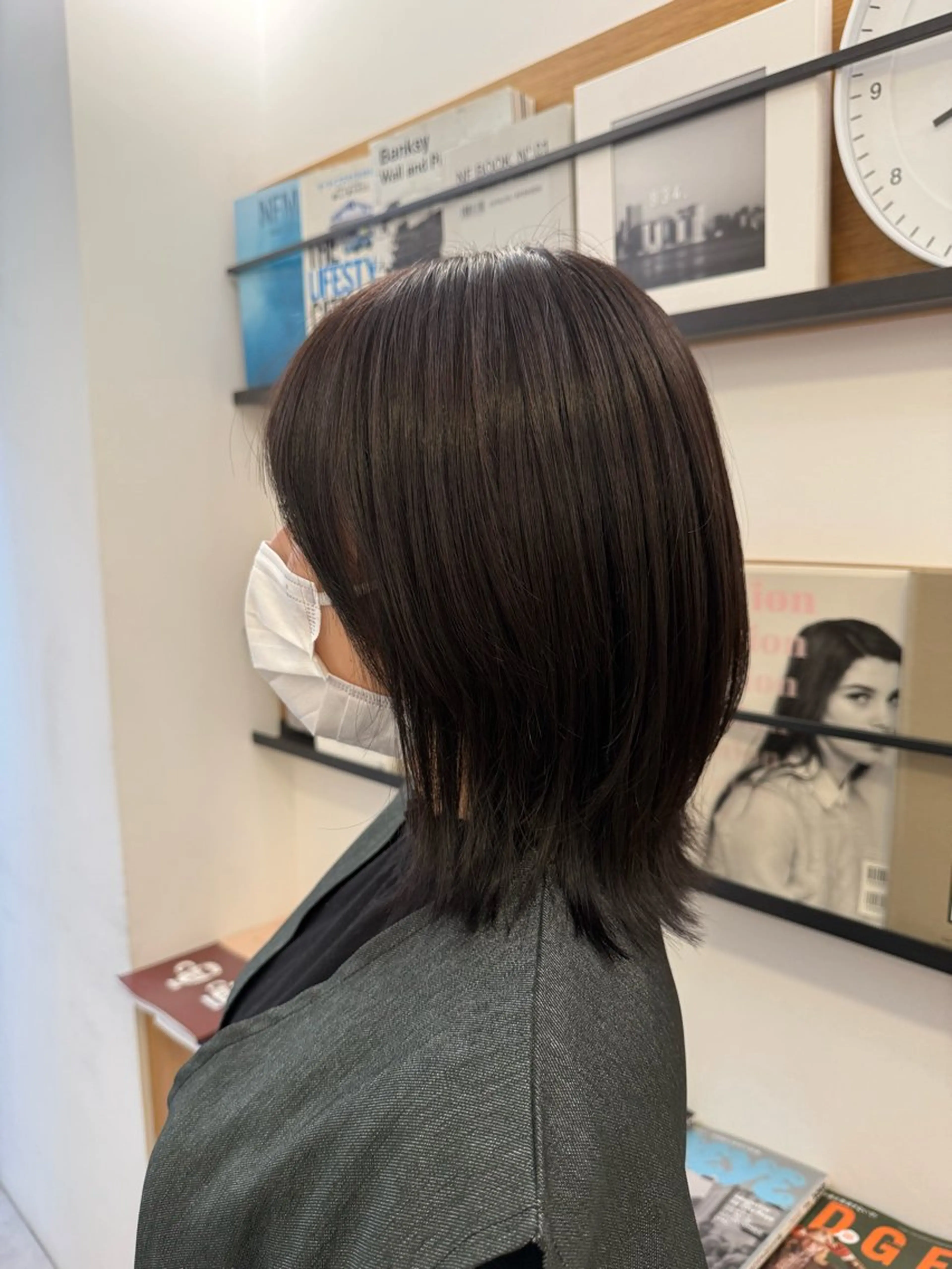 ミディアム カラー ショコラグレージュ グレージュ ヘアカラー 仙台/透明感カラー /chihiroのヘアスタイル