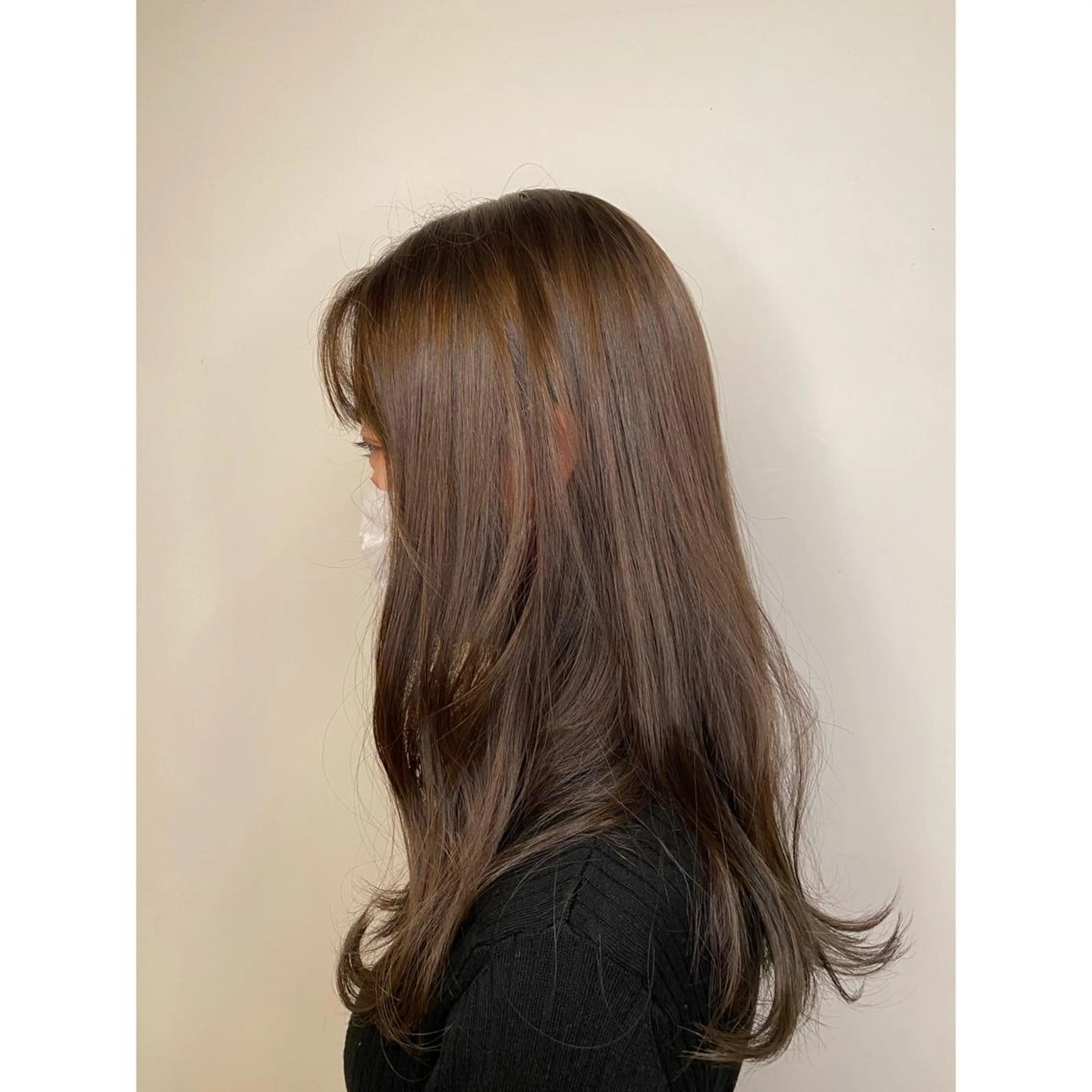 ロング カラー ハイトーンカラー トリートメント 酸熱トリートメント オーガニックカラー/ 髪質改善/暗髪/ボブのその他イメージ