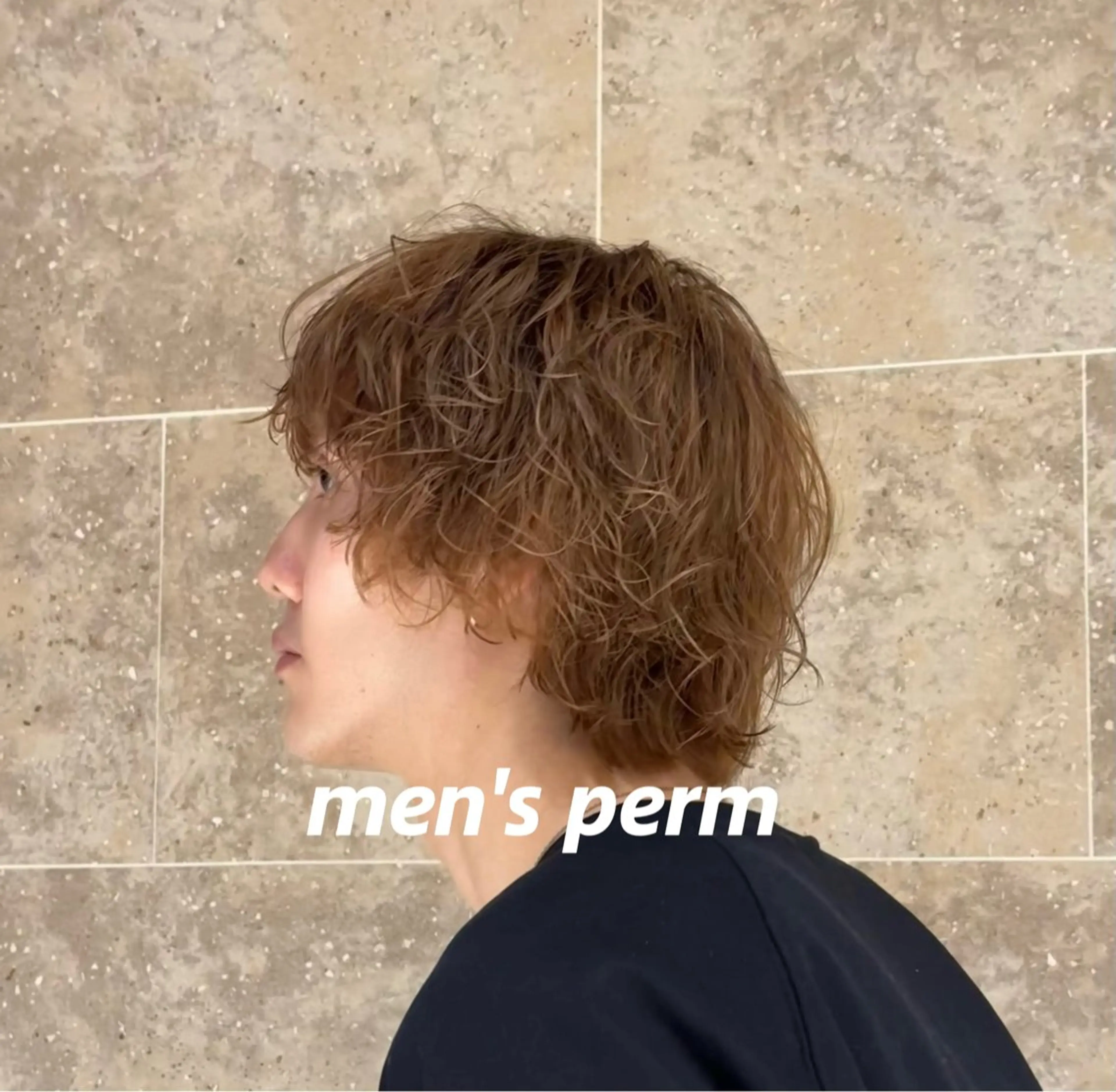 ミディアム パーマ ニュアンスパーマ/ フェザーパーマ/平木のヘアスタイル