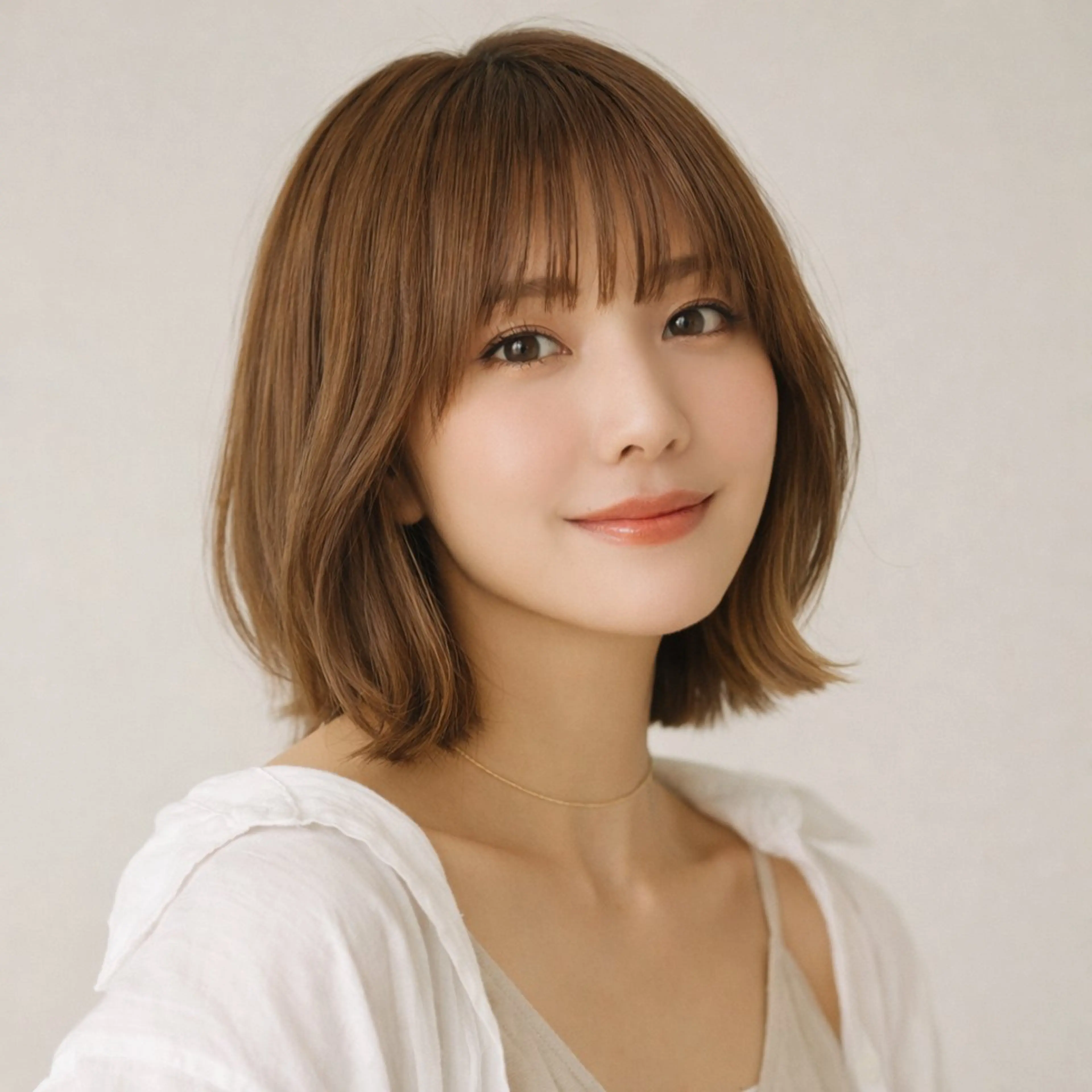 ショート ボブ 丸山 心 / 艶カラーのヘアスタイル