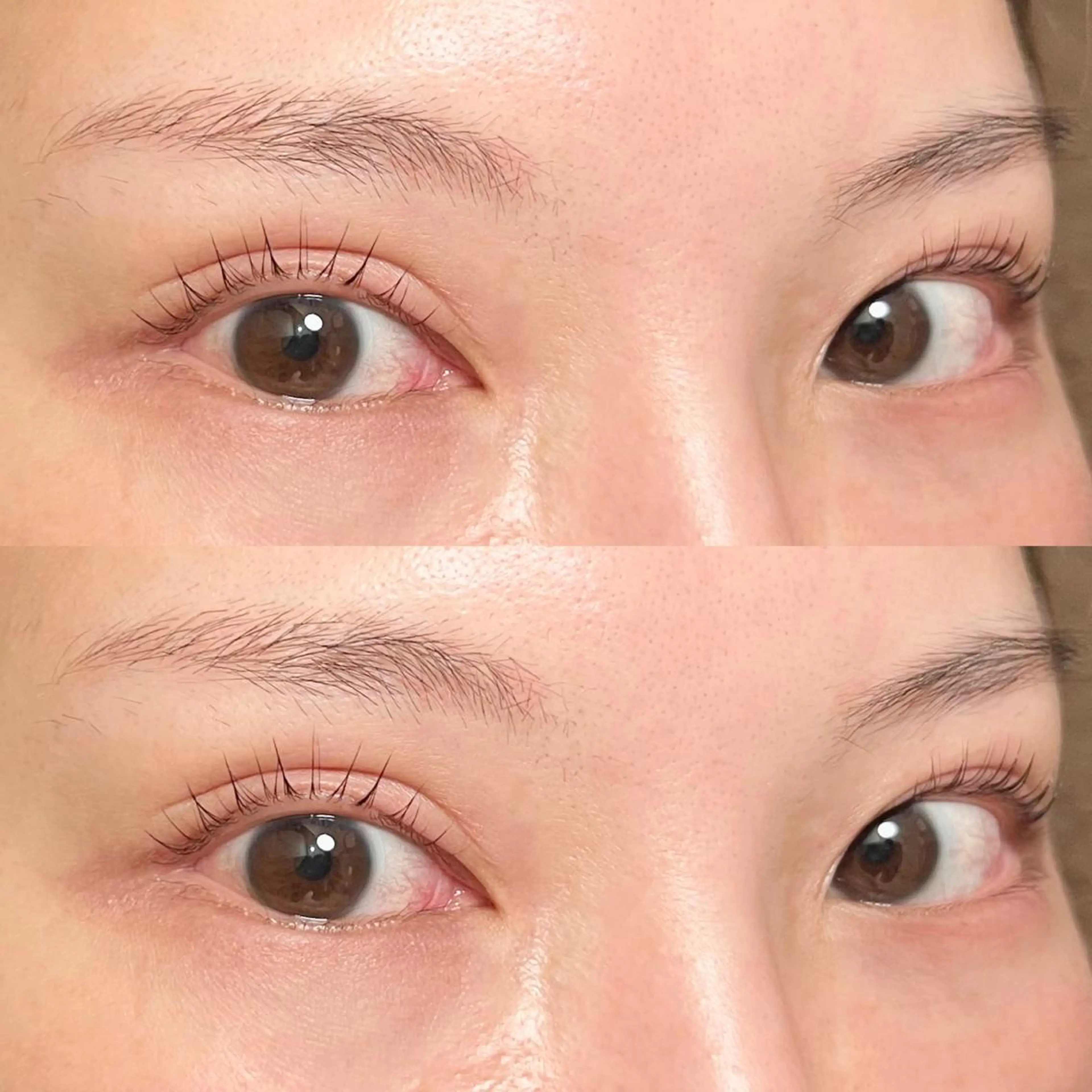 マツエク・マツパ アイブロウ フラットラッシュ パリジェンヌラッシュリフト まつげパーマ 下まつげエクステ 一重×まつ毛パーマ Cherie Kawaguchiのマツエク・マツパデザイン