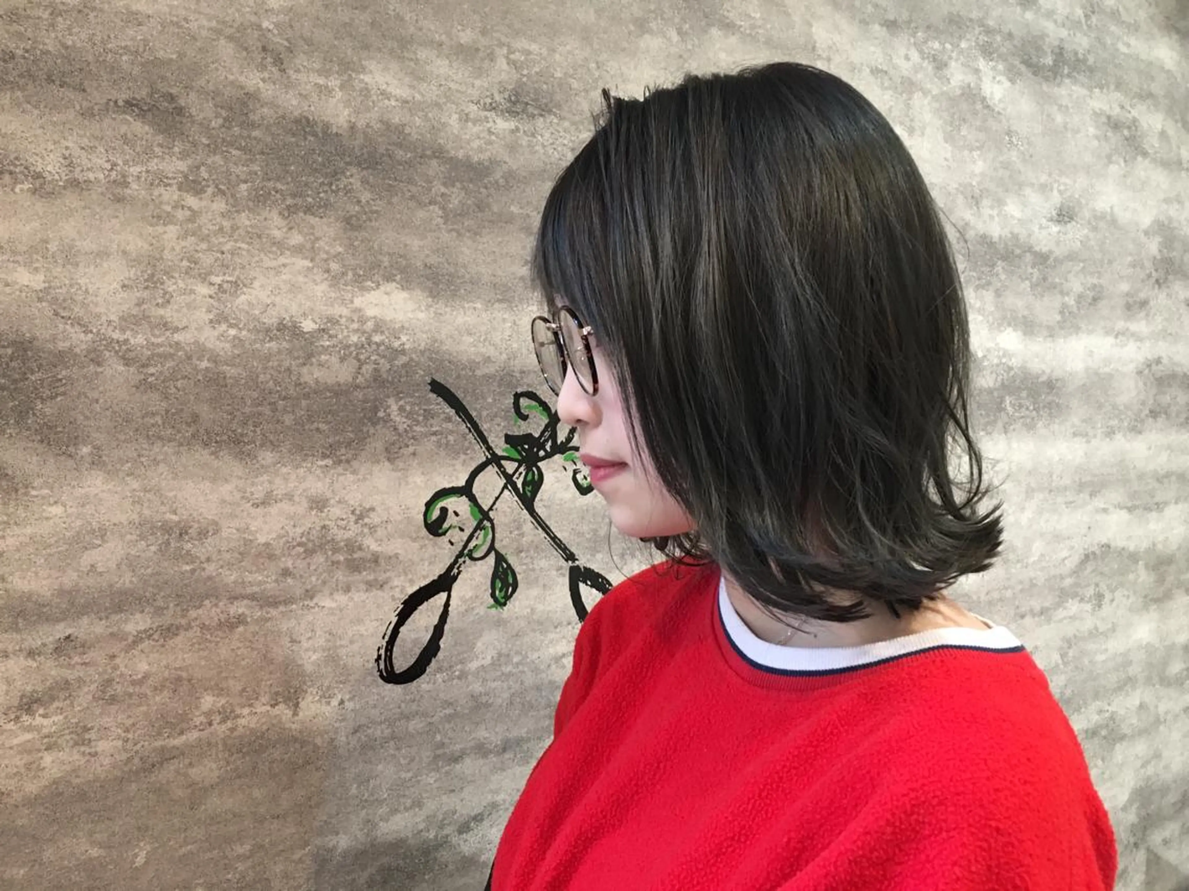 ミディアム カラー 🫟Blanco🫟 Color&Careのヘアスタイル