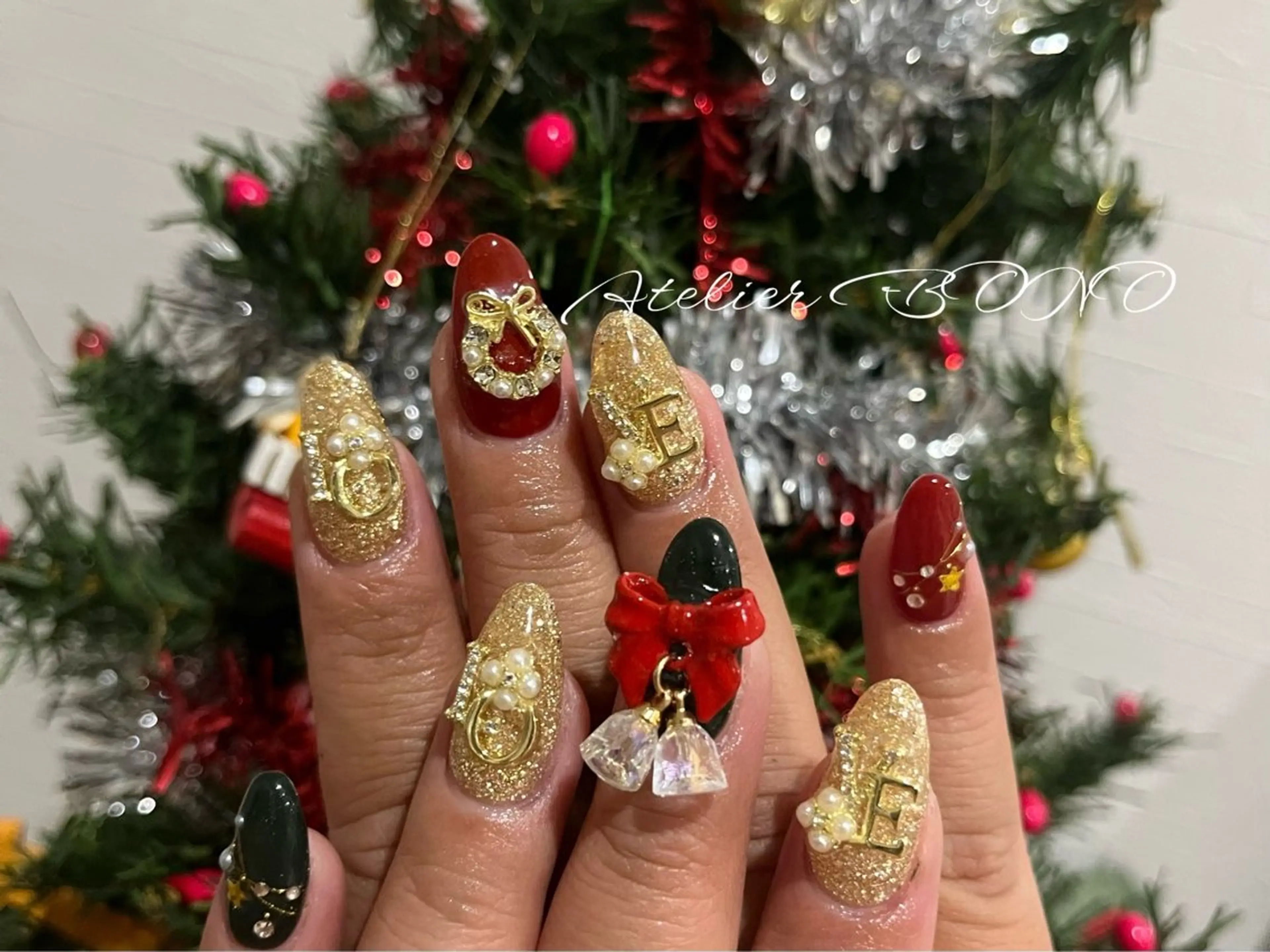 ミディアム nail salon アトリエBONOのネイルデザイン