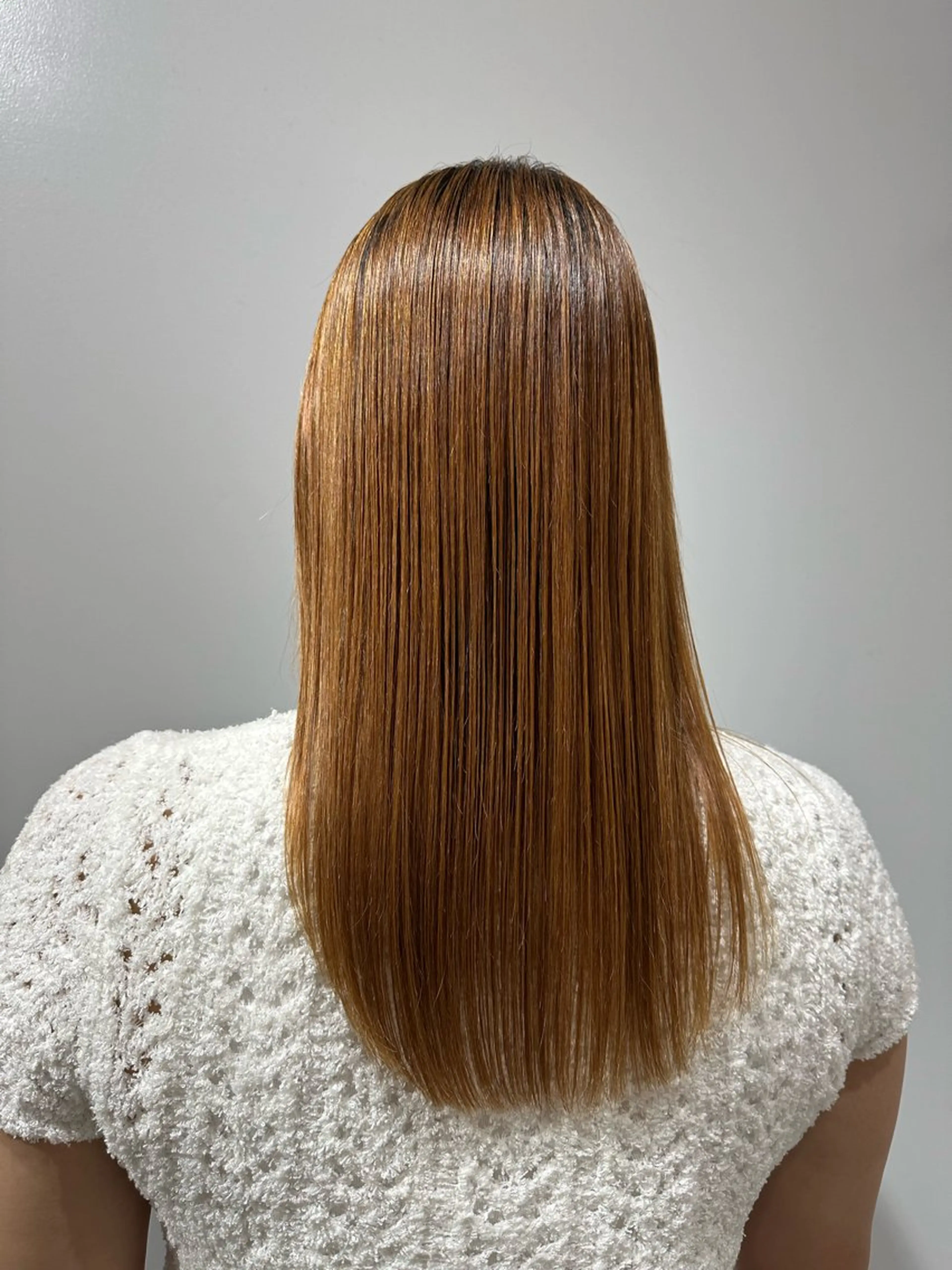 ロング 酸性ストレート 縮毛矯正 酸性ストレート/艶髪 /縮毛/sara❄️のヘアスタイル