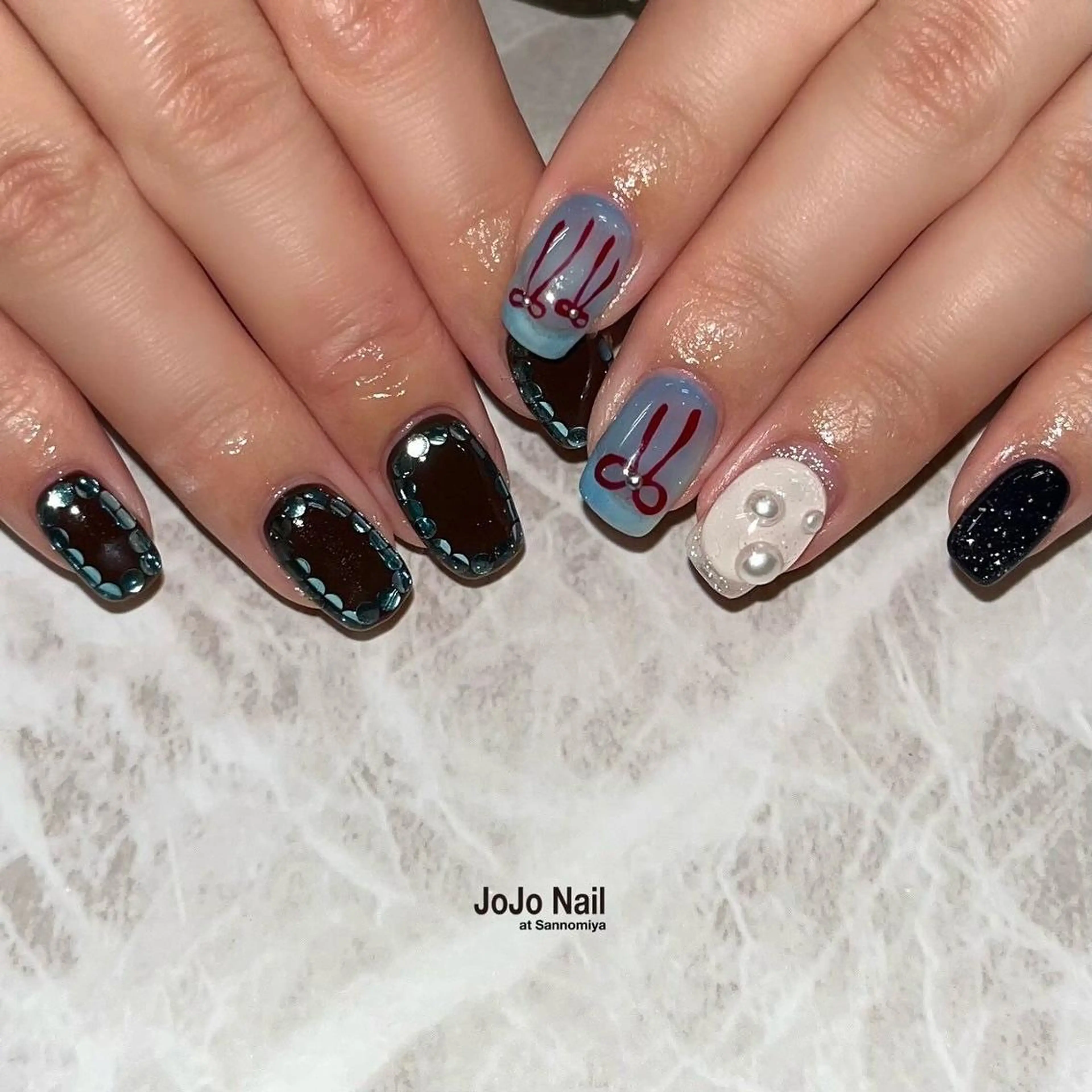 ネイル ハンドネイル JOJO Nail Sannomiyaのネイルデザイン