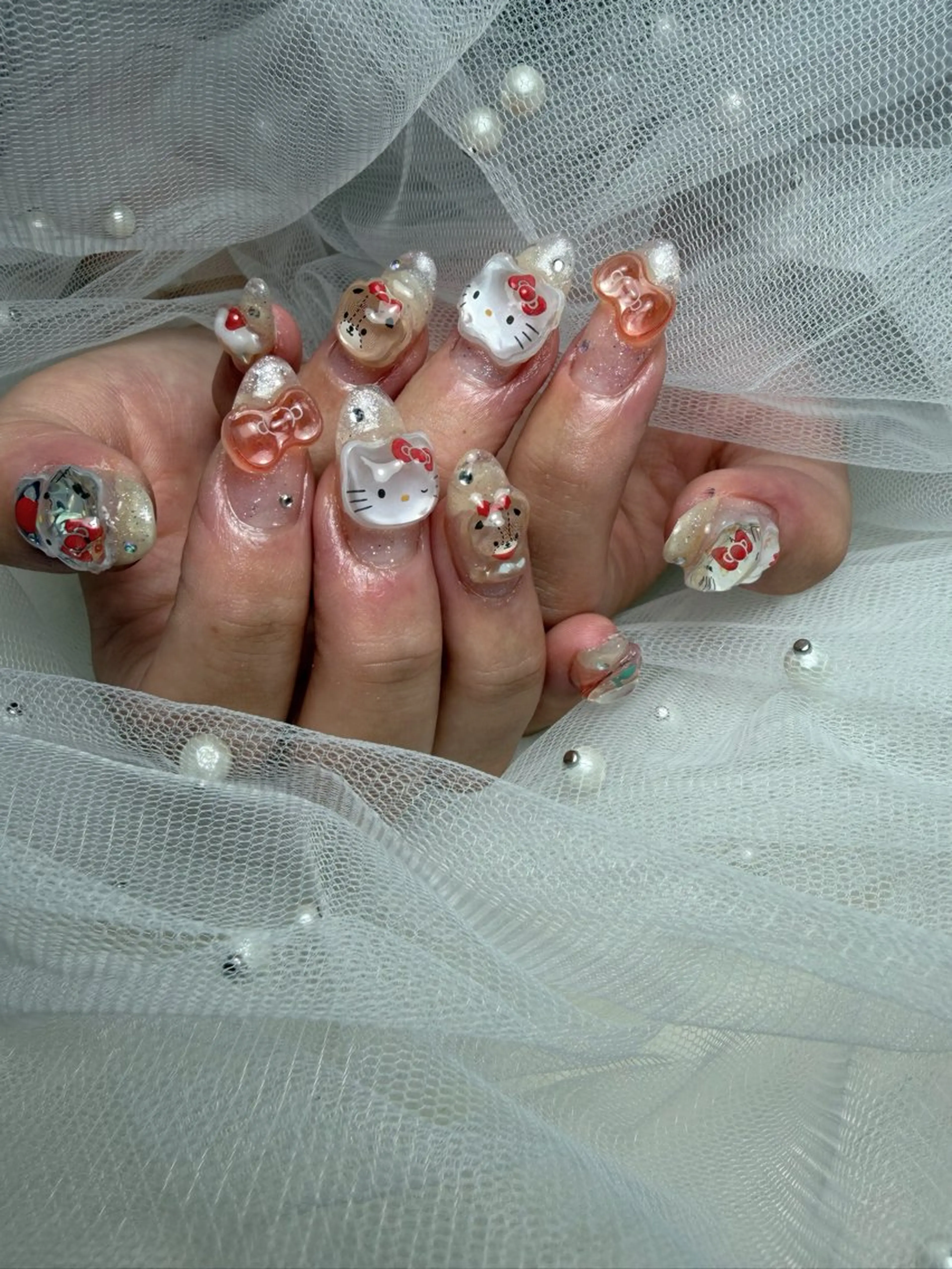 ネイル 持ち込み ワンカラーネイル nail salon familleネイルサロン　ファミーユ所属・岸 麗佳のネイルデザイン