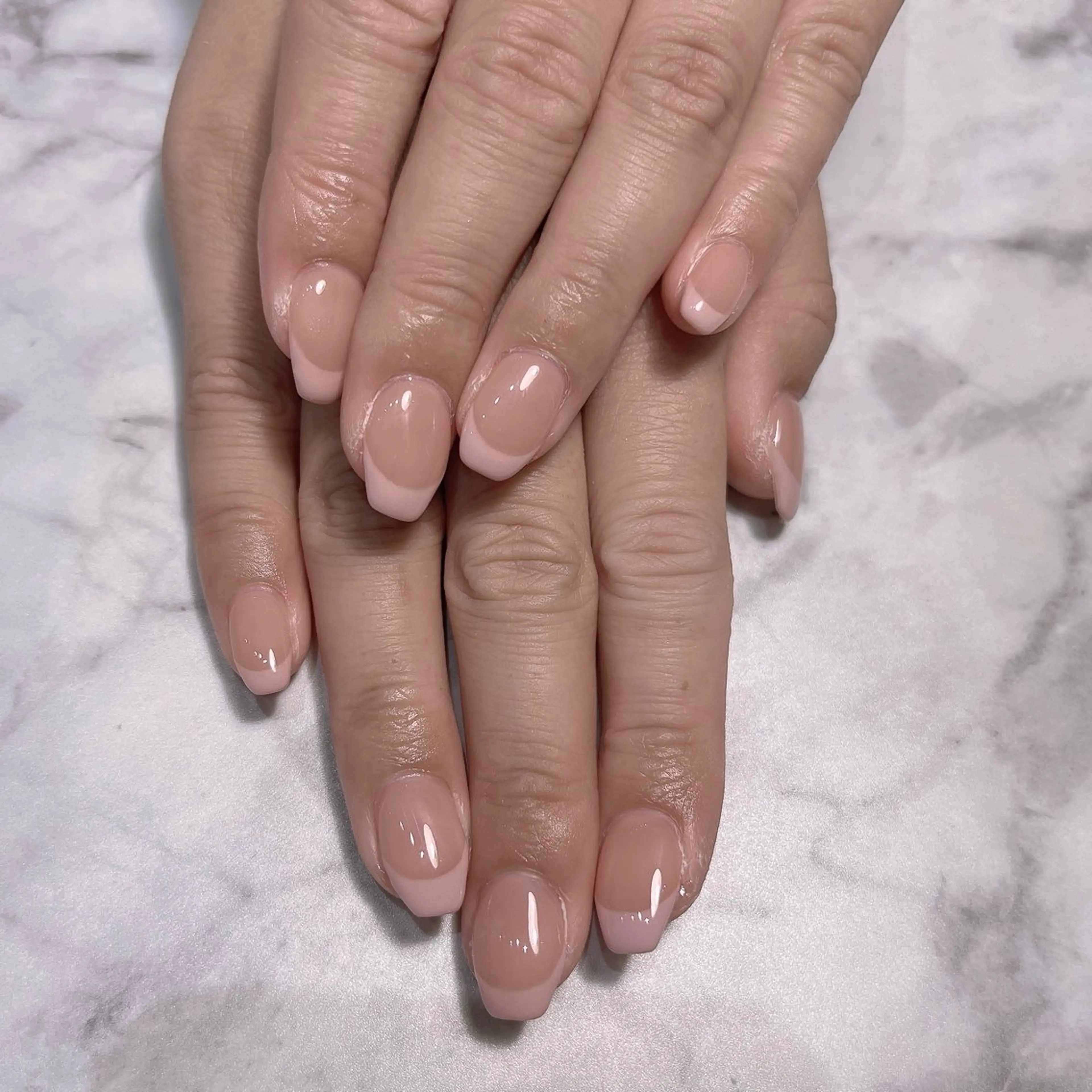 ネイル フレンチネイル 十色 Saoriのネイルデザイン