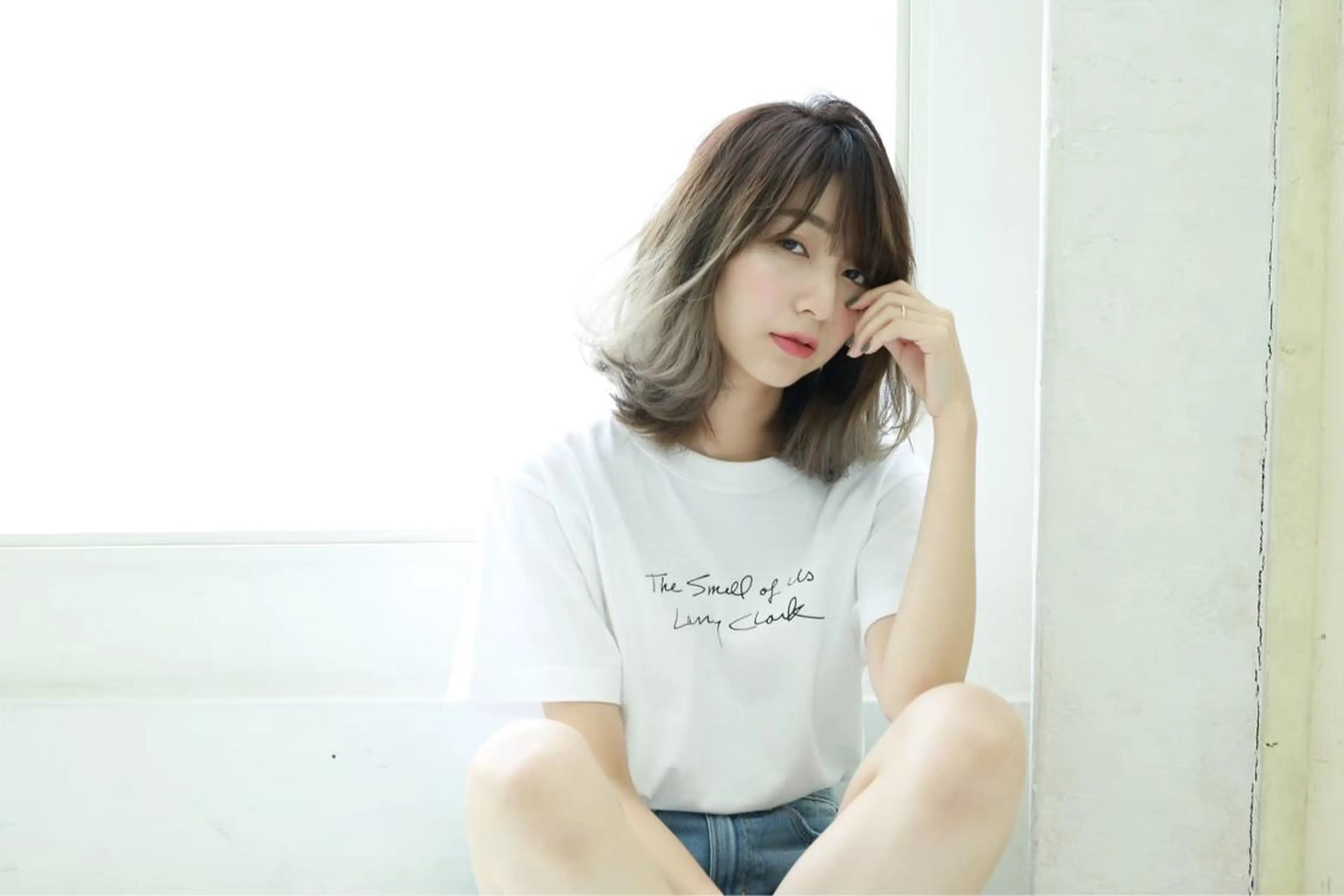 ミディアム 韓国ヘア🕊村上 ののこ🕊のヘアスタイル