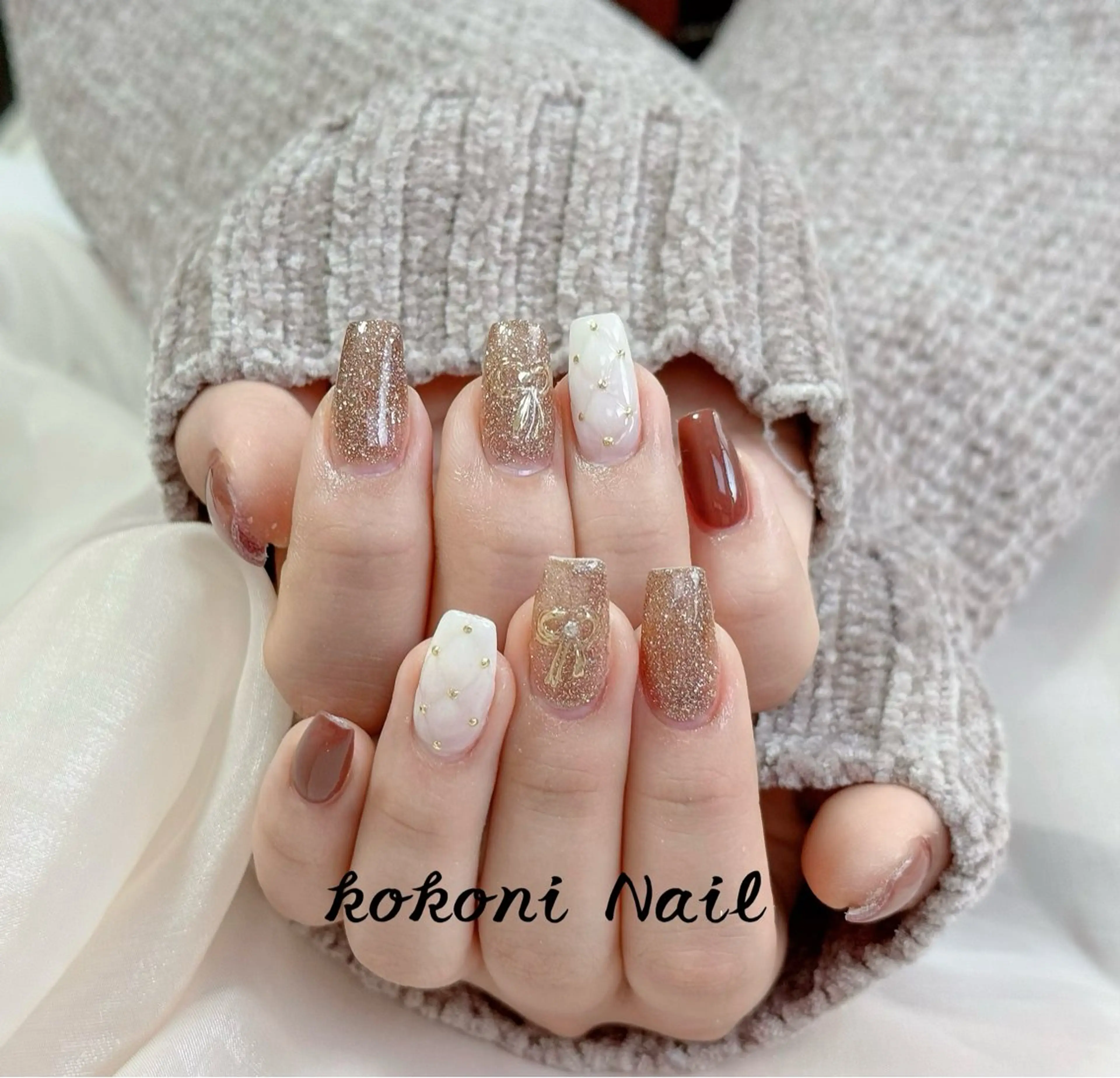 ネイル ハンドネイル 小雨 Nail Studio・168のネイルデザイン