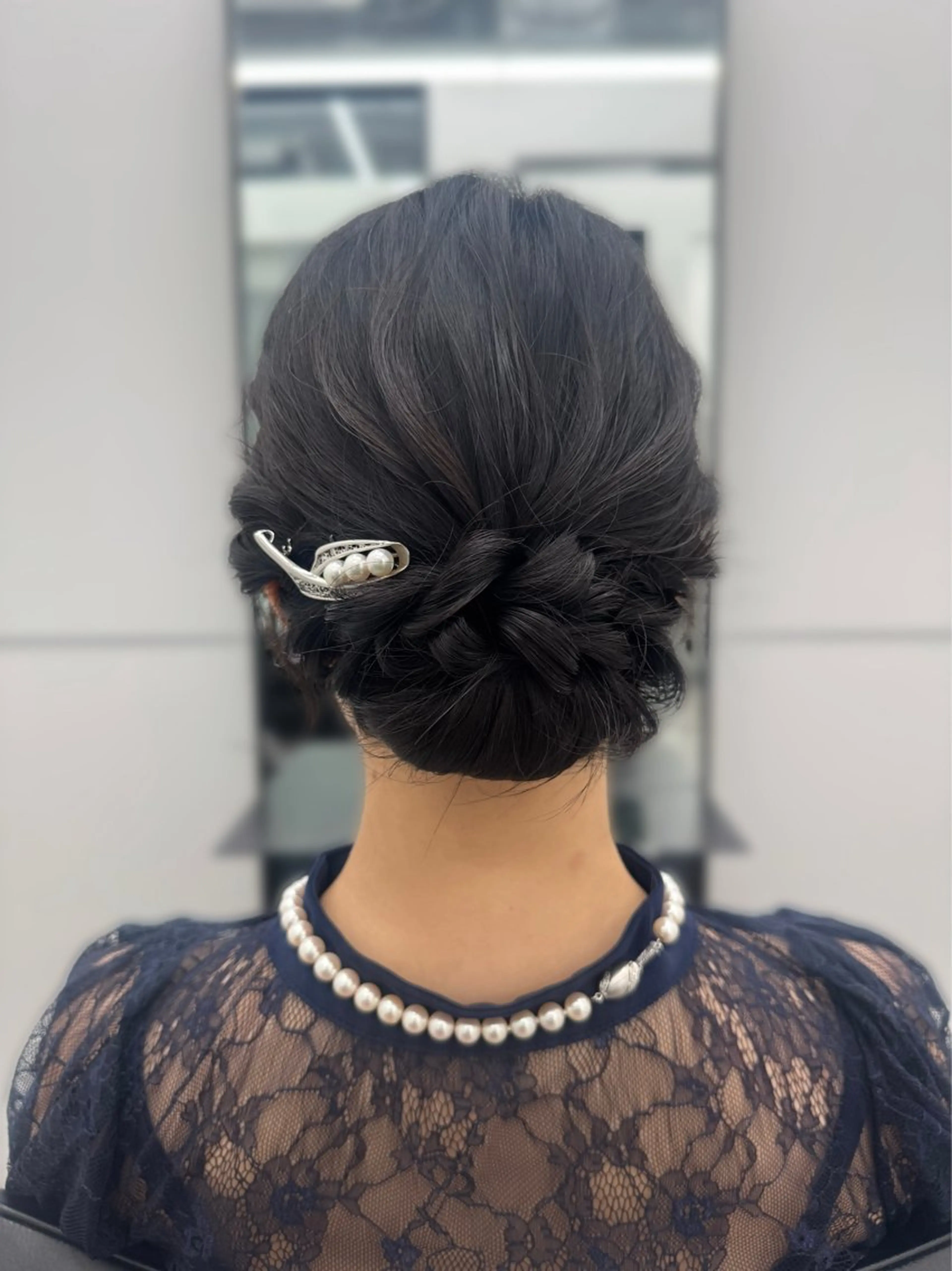 ミディアム ヘアアレンジ デジタルパーマ🫧 韓国風ヘア🫧サクラのヘアスタイル