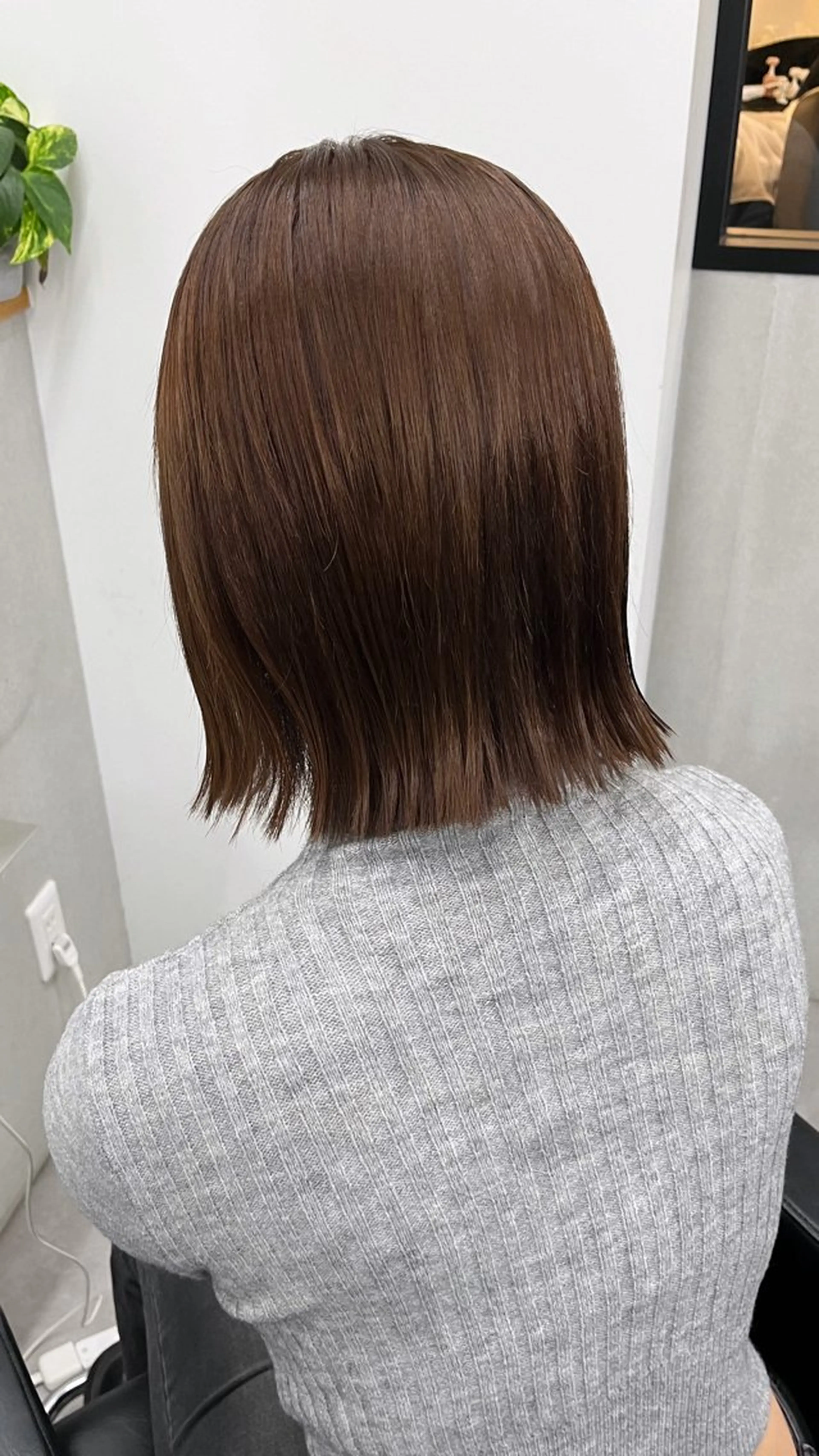 ブリーチなしダブルカラー🤍の写真