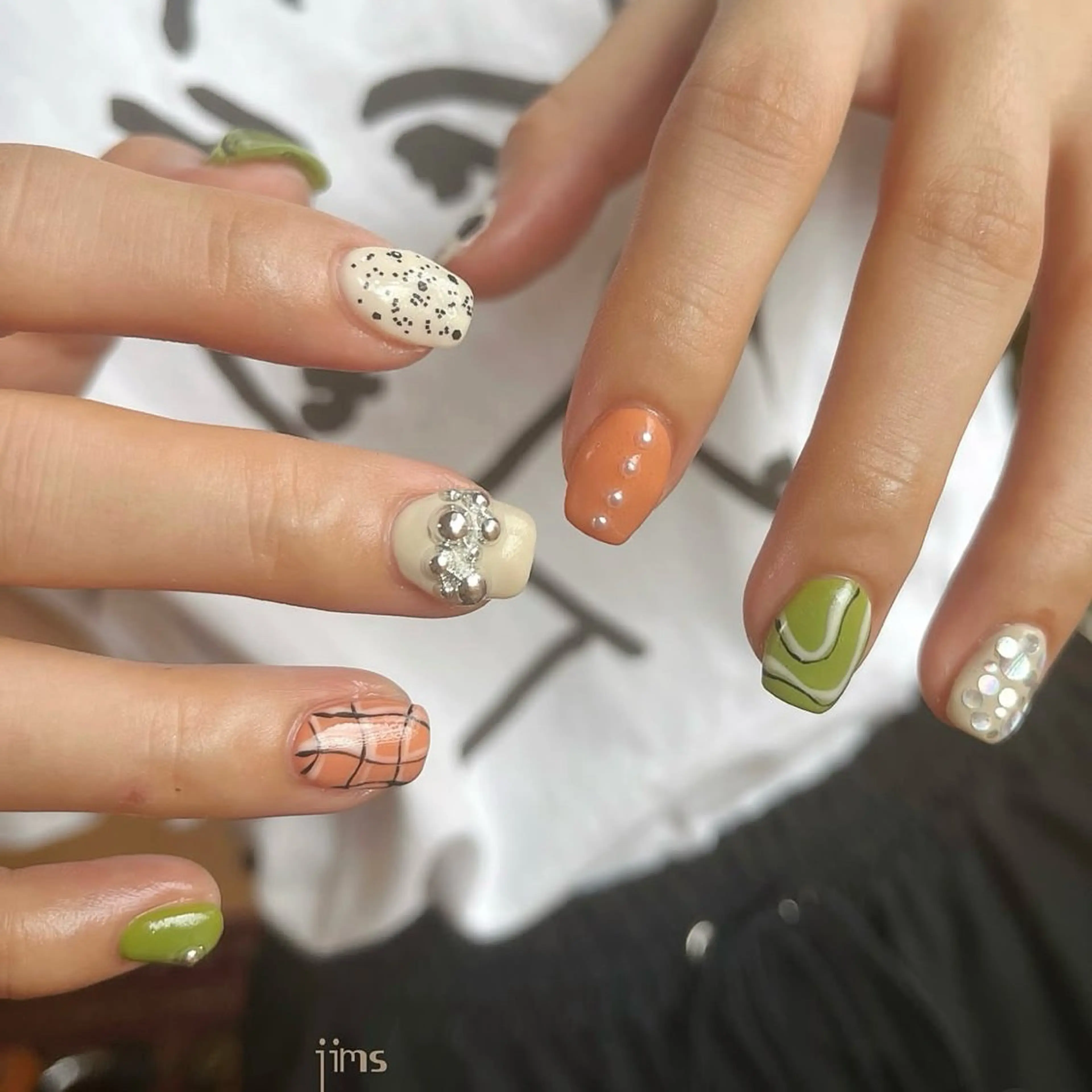 ネイル ニュアンスネイル ハンドネイル nail salon JIMS【じむ】のネイルデザイン