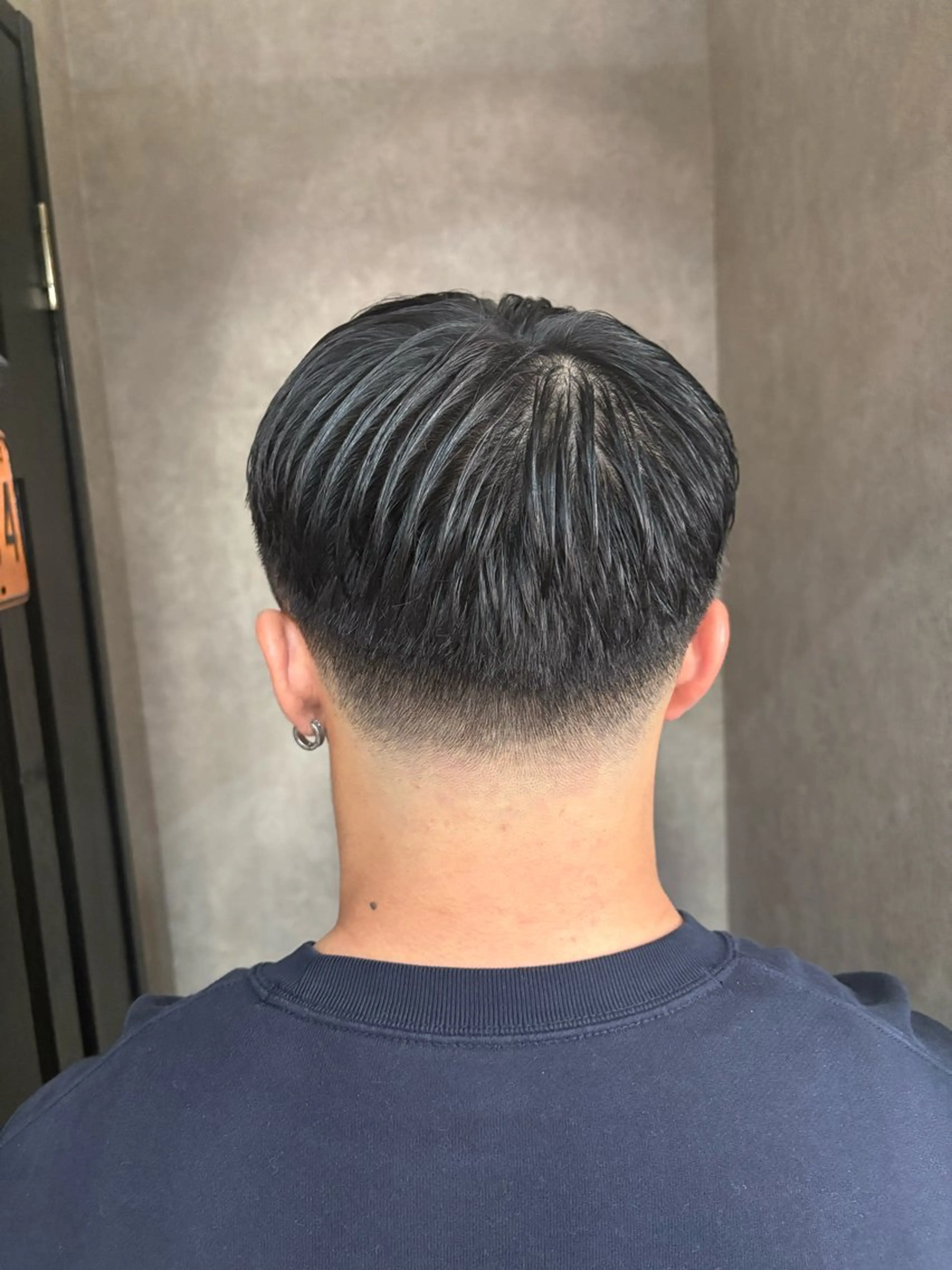 ショート メンズ フェードカット スキンフェード 櫛田 裕太のヘアスタイル