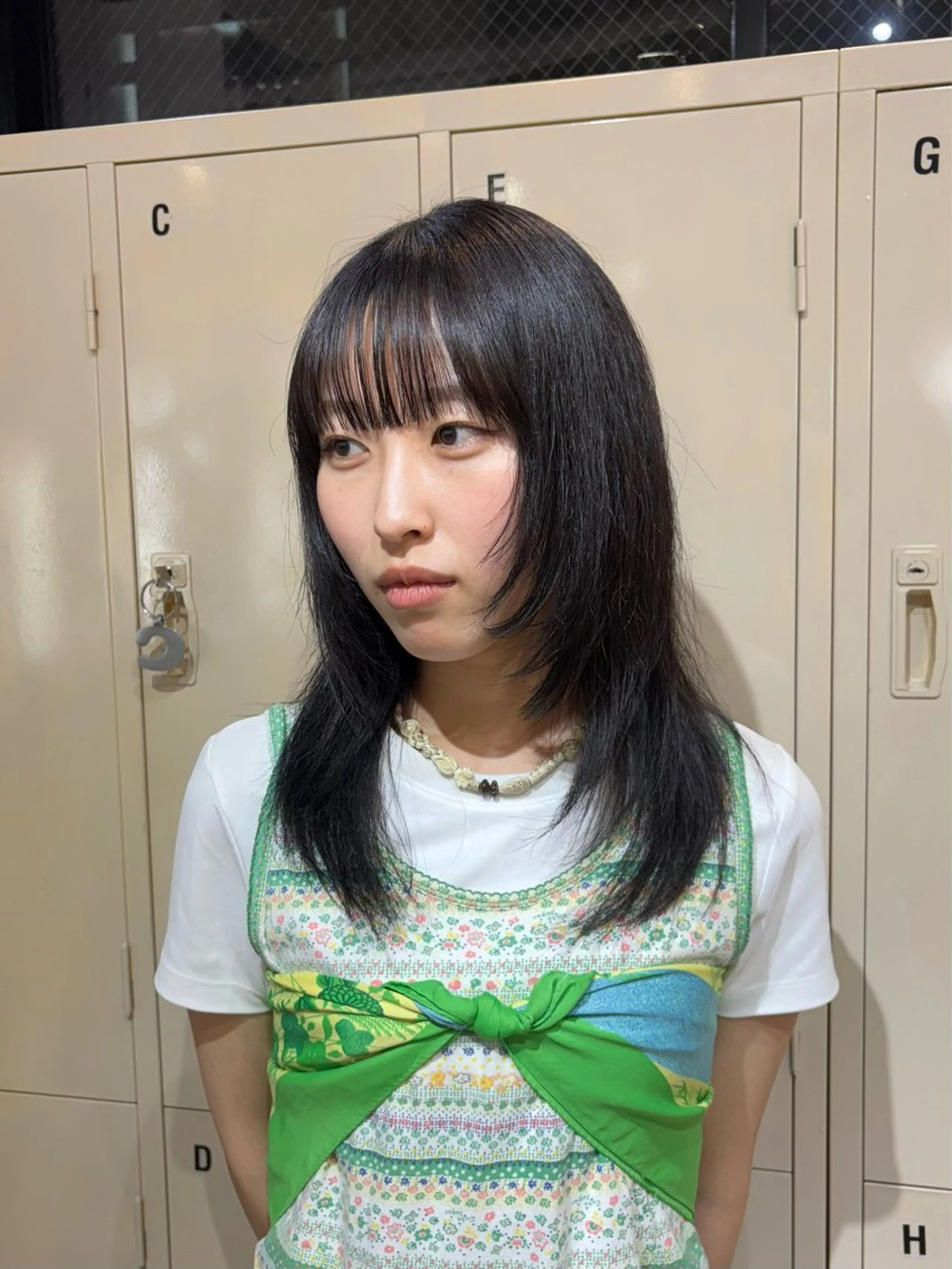 ミディアム 🧤高明度ハイトーン 🧤莉音のヘアスタイル