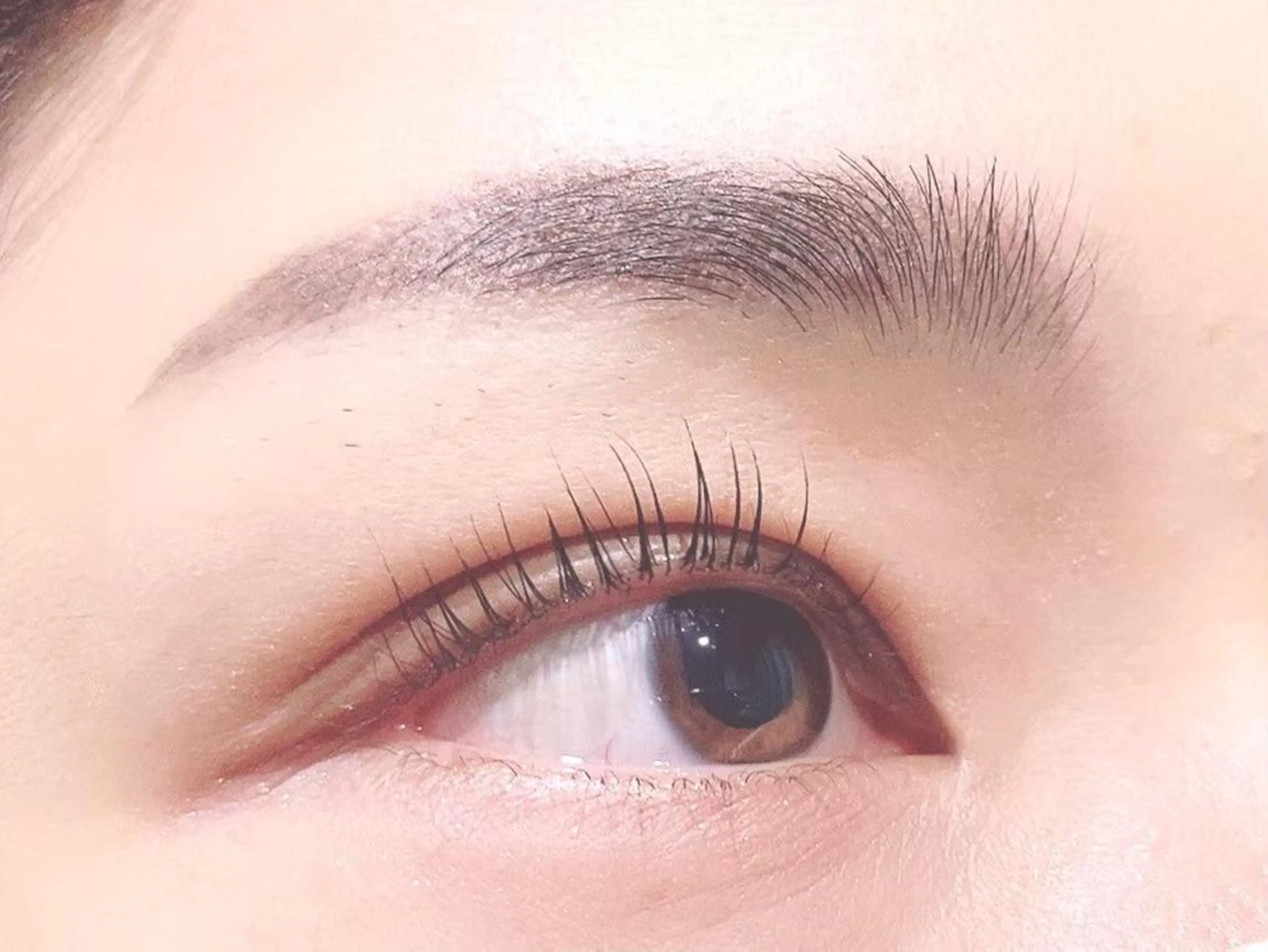 マツエク・マツパ パリジェンヌラッシュリフト 一重×まつ毛パーマ eye /カナのマツエク・マツパデザイン