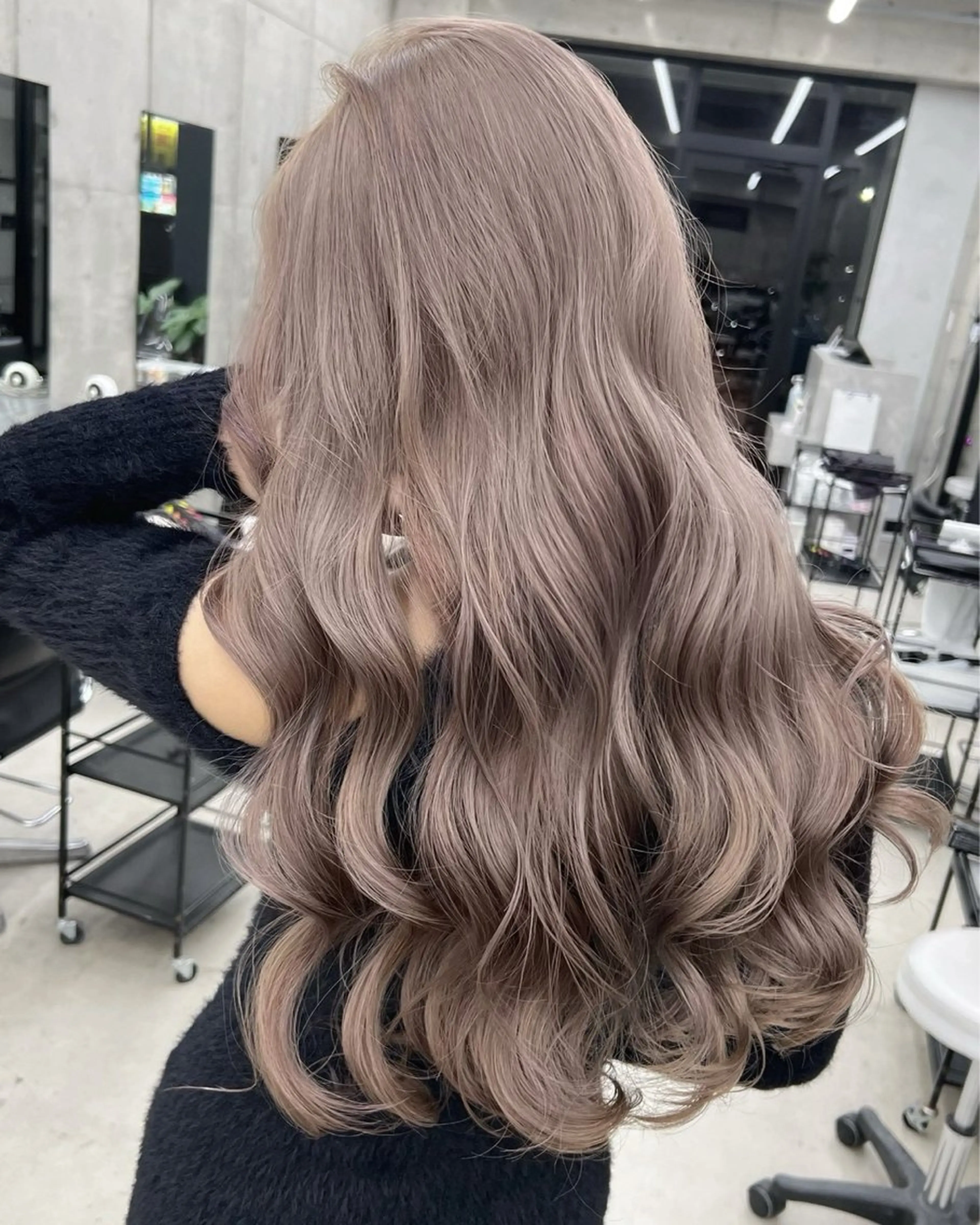 セミロング ヘアカラー 大平 琶月のヘアスタイル