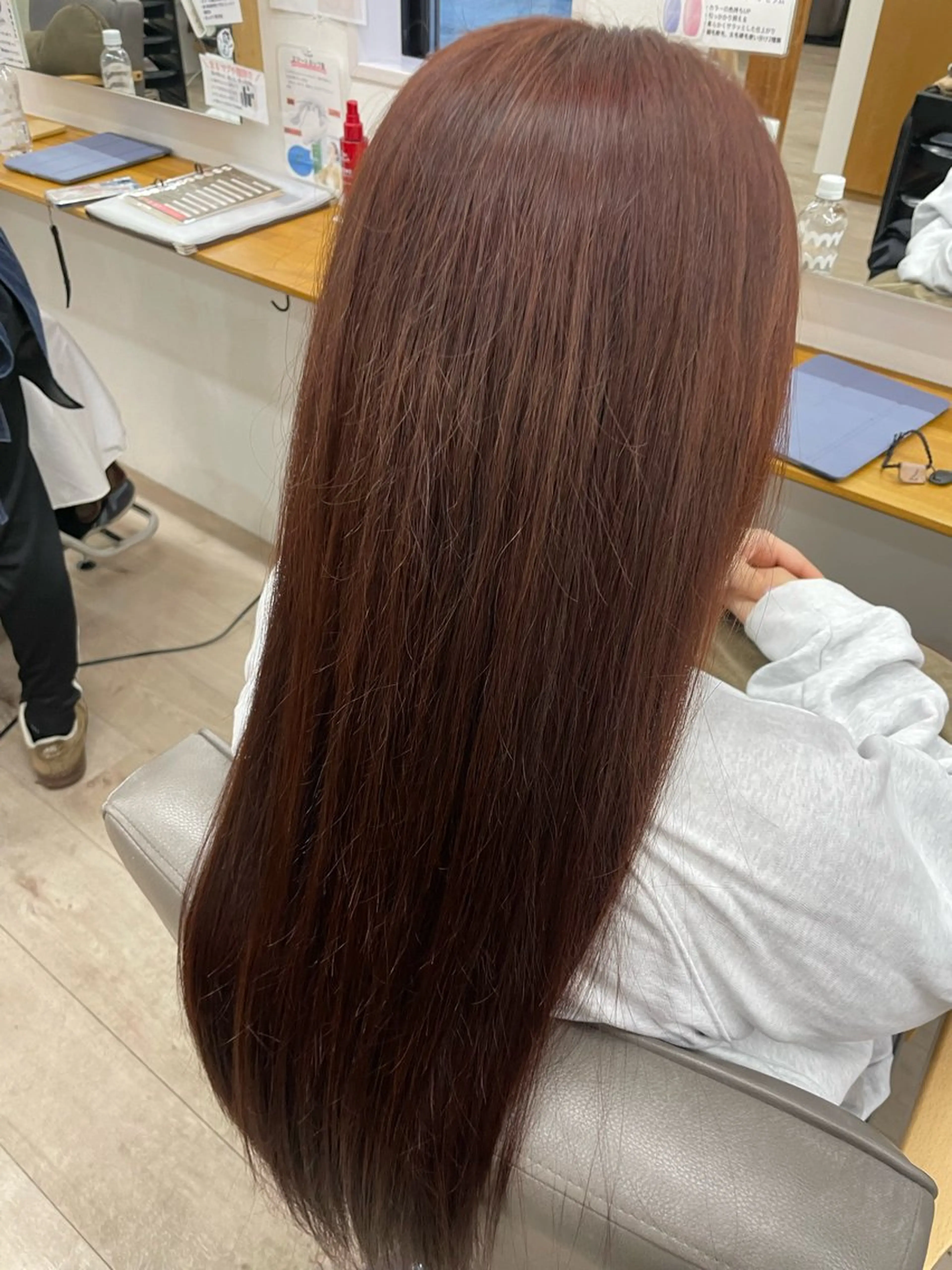 ロング 縮毛矯正 縣空/LE-PLA BEAU Anteのヘアスタイル