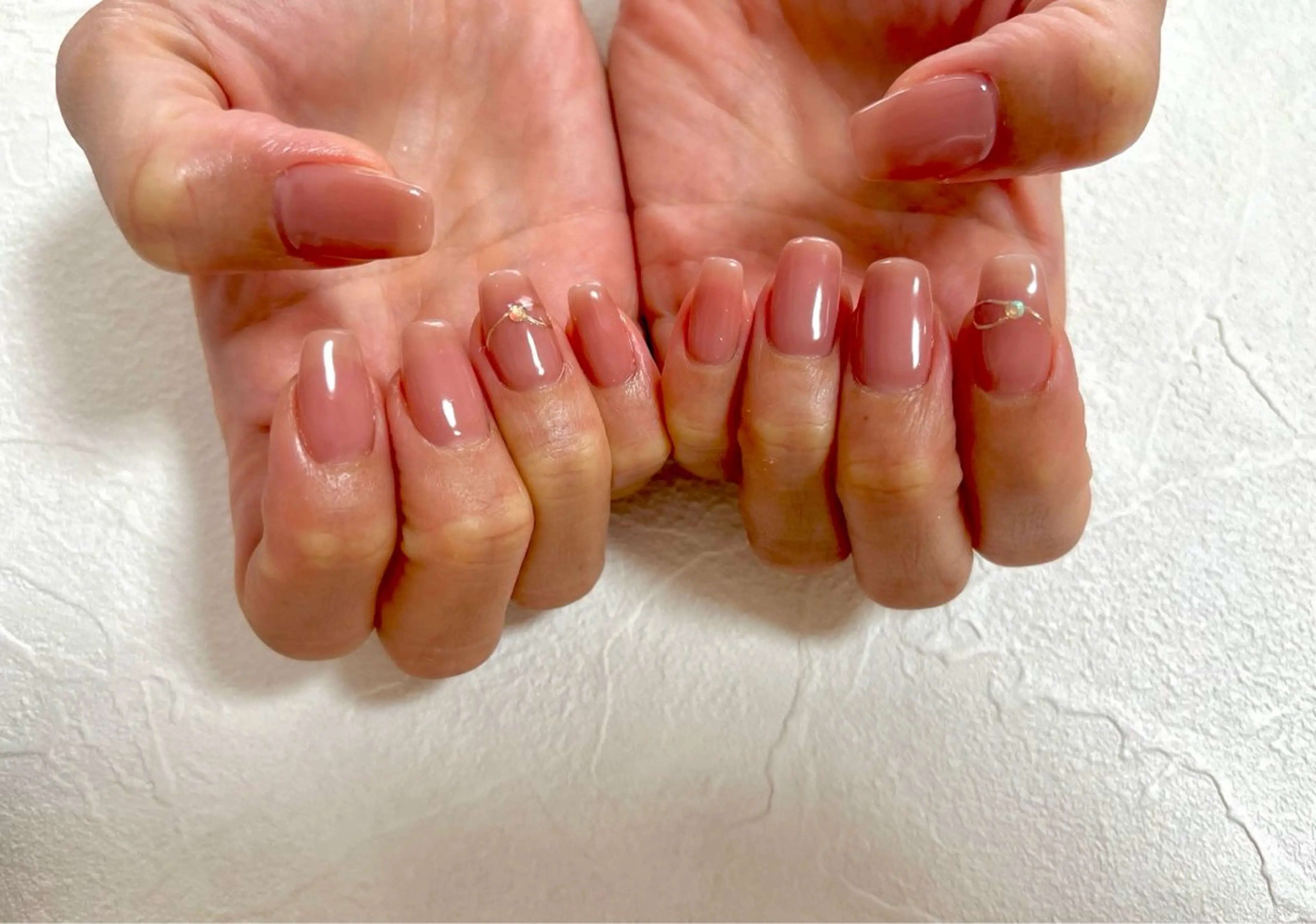 ネイル オーロラネイル フットネイル フレンチネイル ジェルネイル 韓国ネイル ハンドネイル kiki nail たまプラーザのネイルデザイン