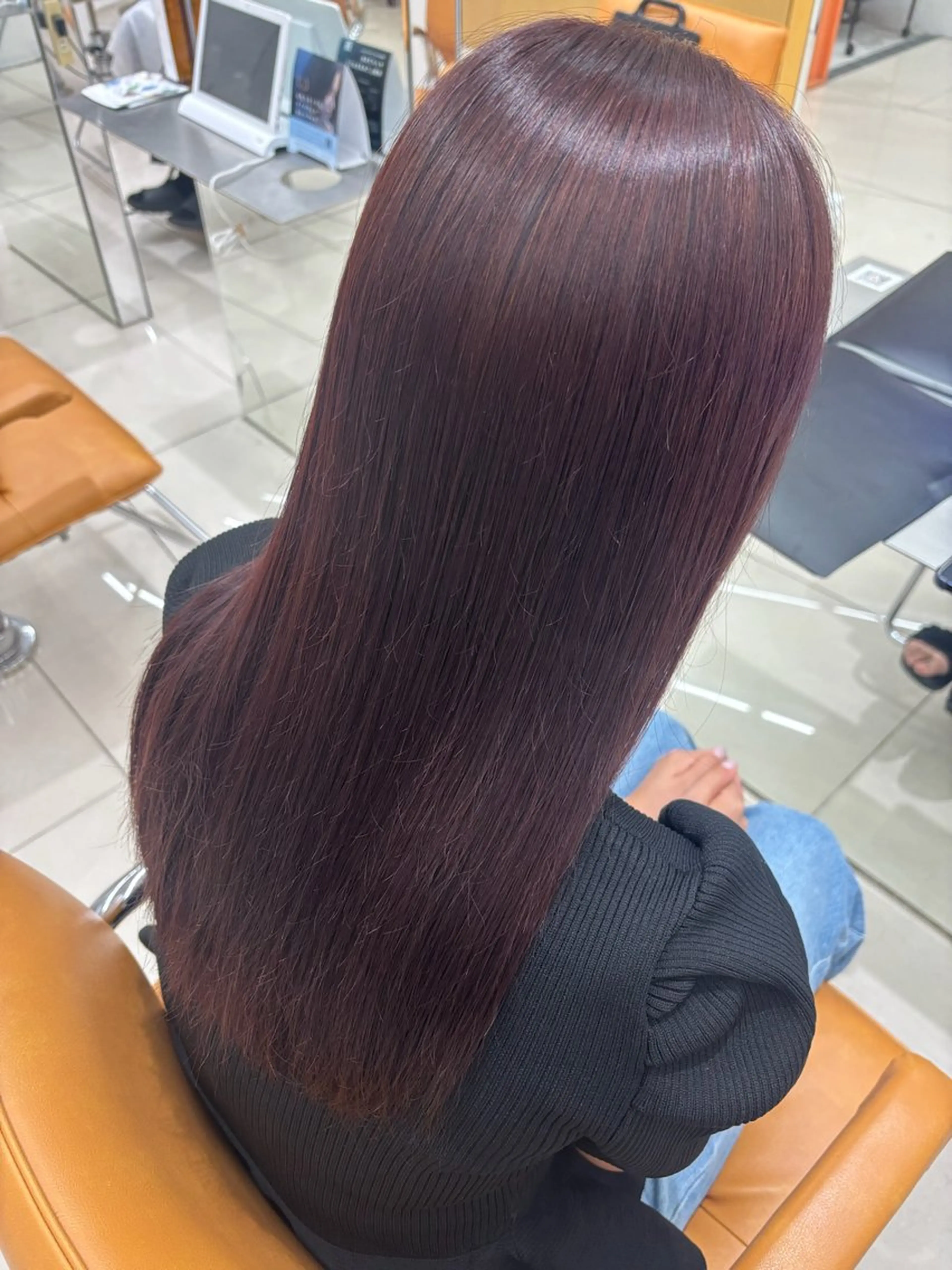 【ケアしながらカラーしたい方向け✨️】髪質改善Lv3カラー🫧➕カット✂️の写真