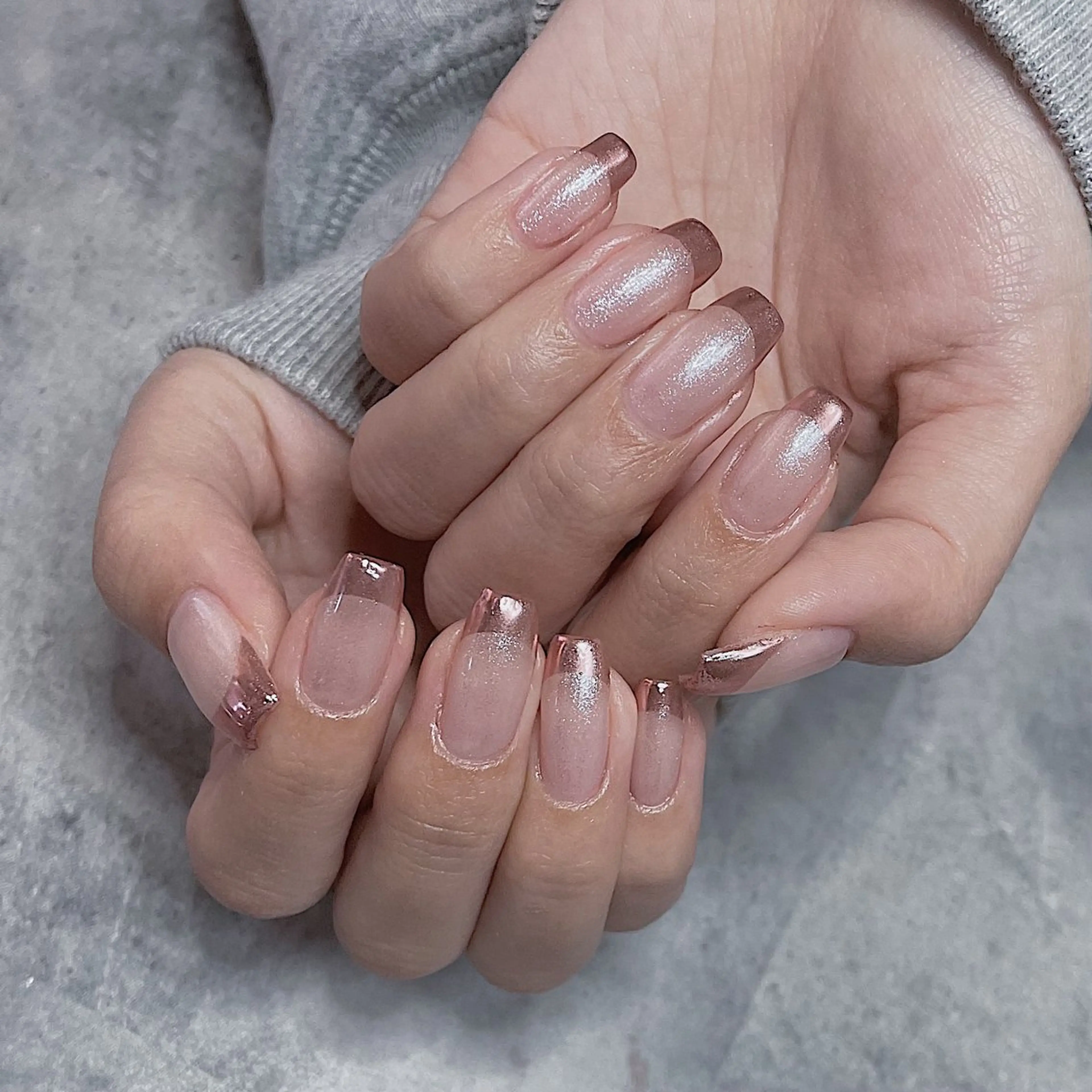 ミディアム ハンドネイル SYU'NAIL /YUKIのネイルデザイン