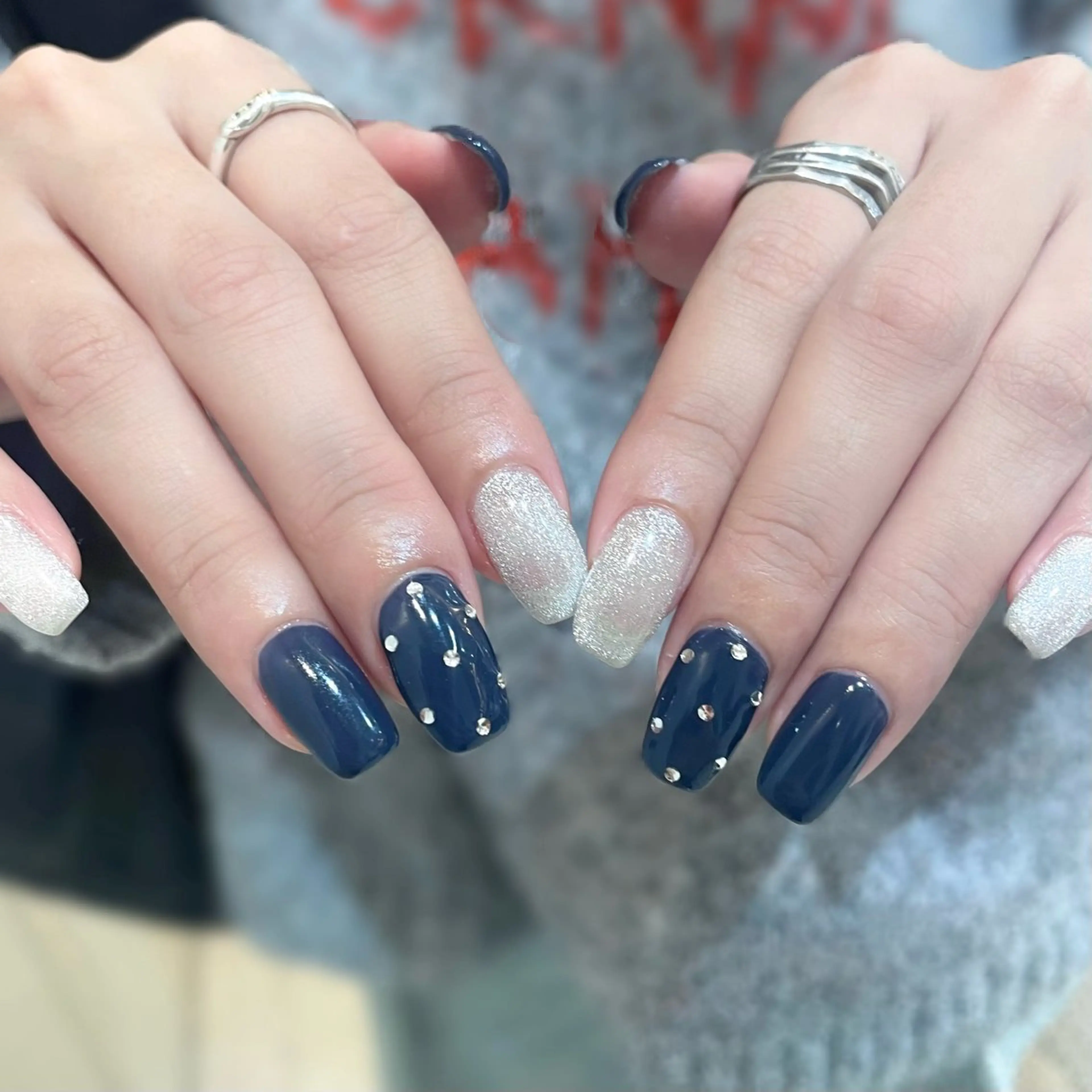 ネイル シンプルネイル ハンドネイル Tsuki🌙/渋谷 /パラジェルのネイルデザイン