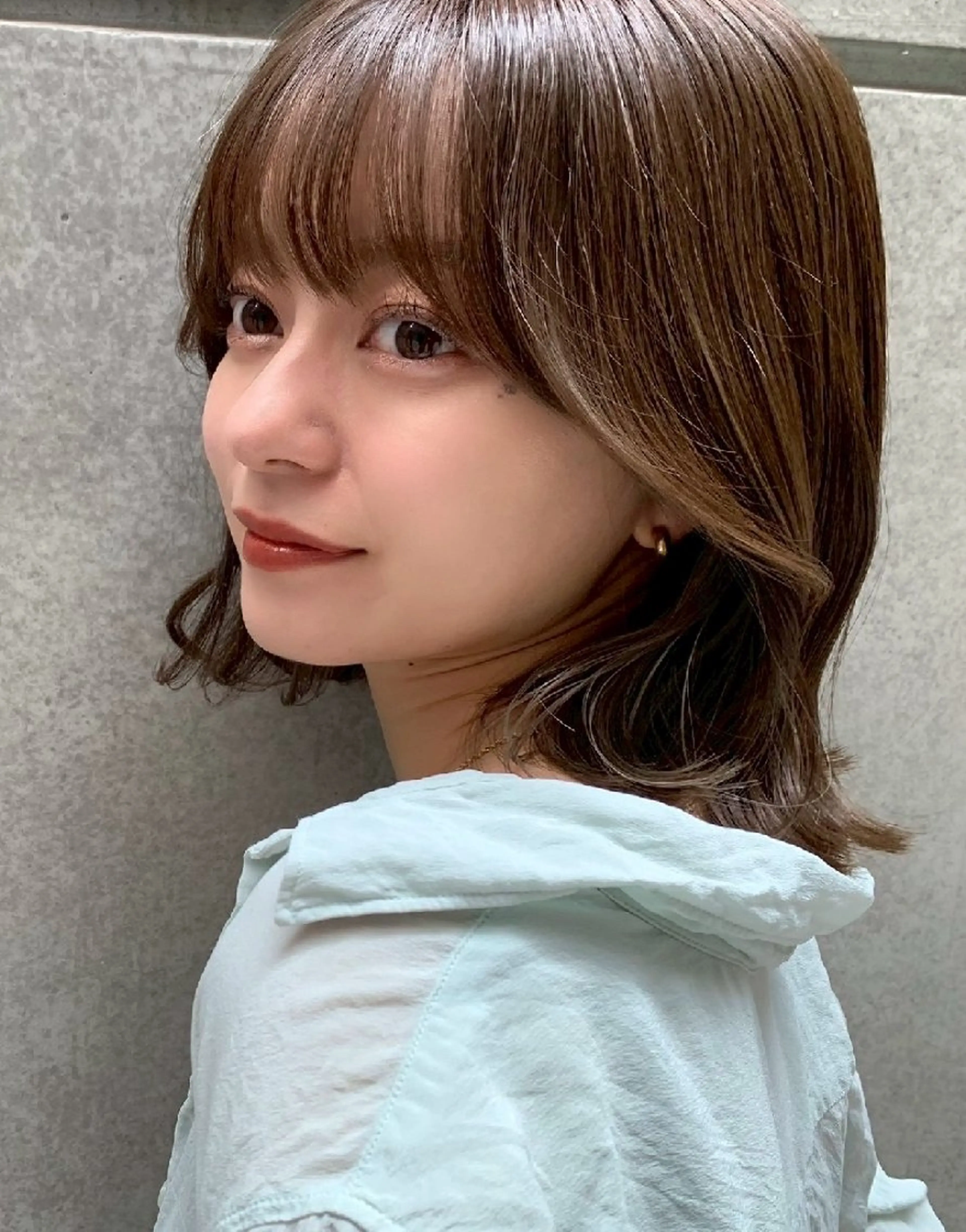 ミディアム カラー 佐藤 宏紀のヘアスタイル