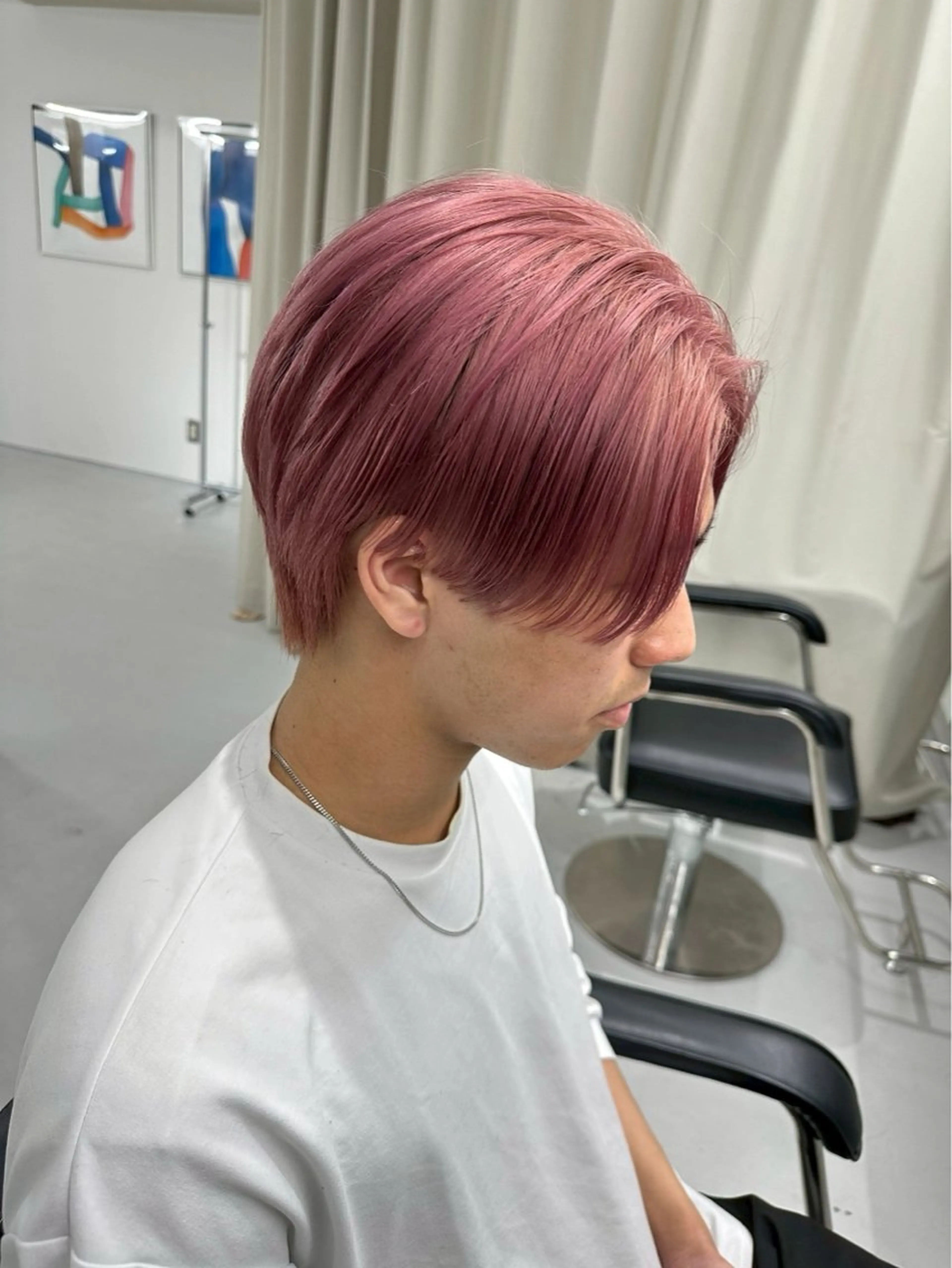 カラー メンズ カラーモデル募集中 /新潟万代/かこ🩵のヘアスタイル