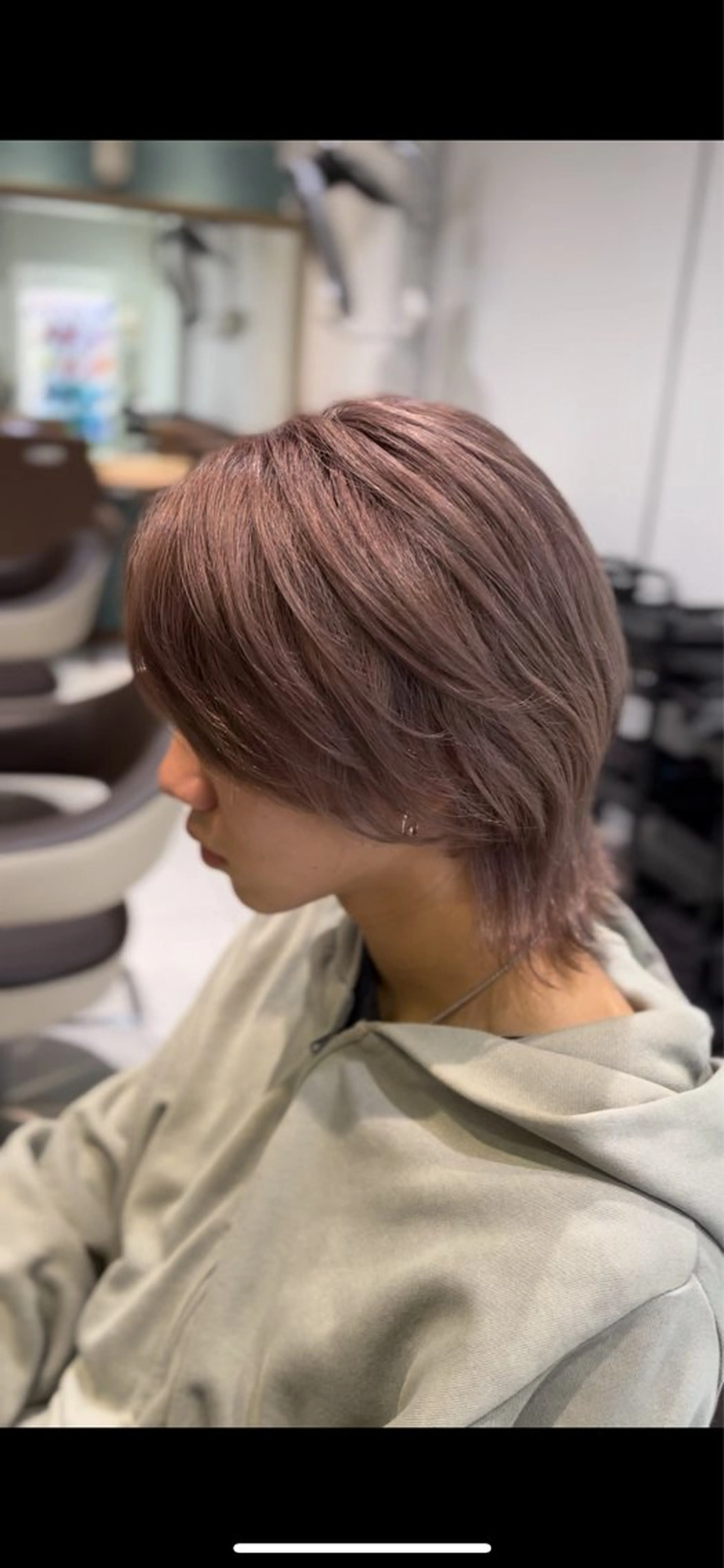 カラー ベージュカラー ピンクカラー ピンクベージュ ash平井店/永木 空✂️のヘアスタイル