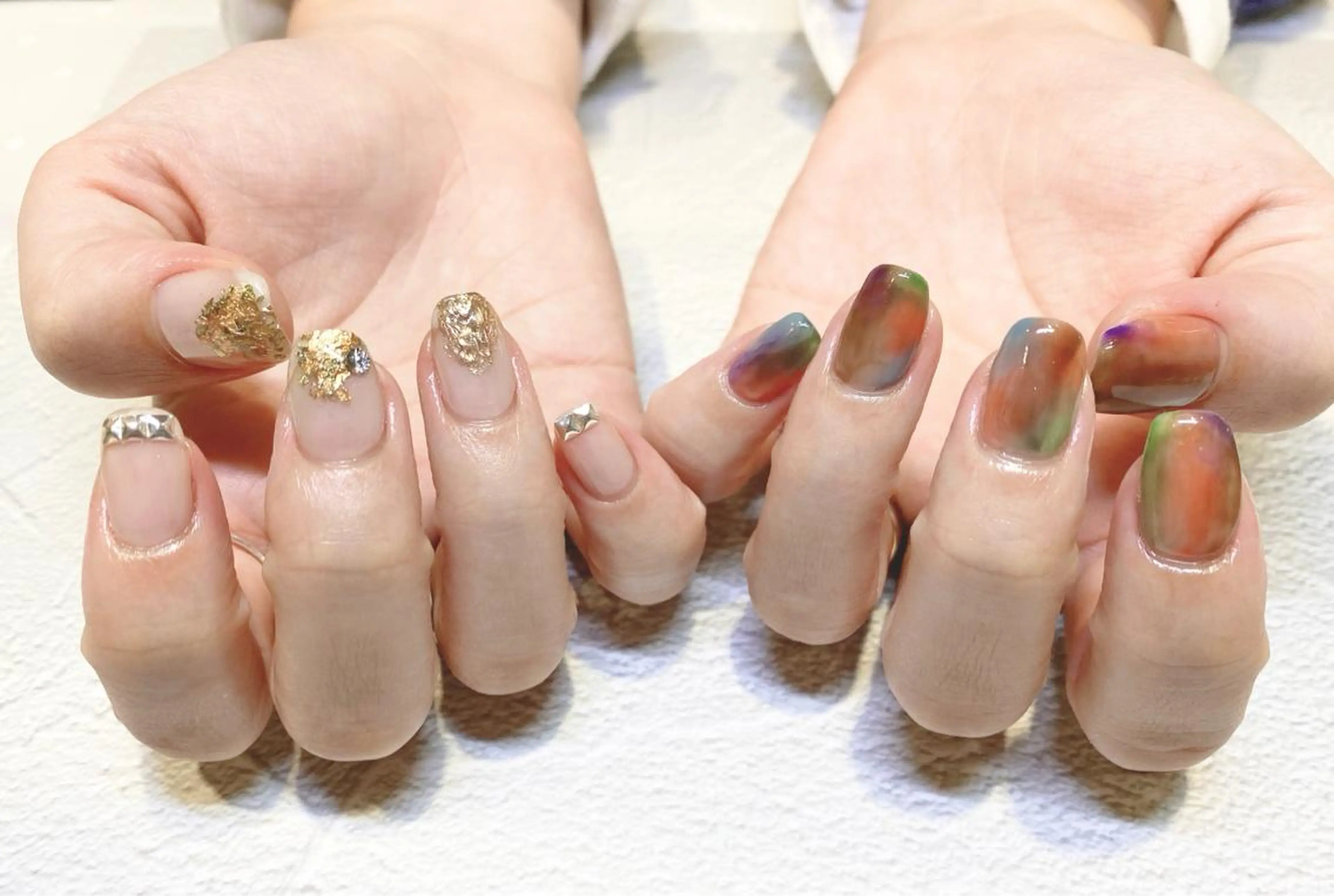 ネイル ニュアンスネイル ハンドネイル フジタ エリカのネイルデザイン