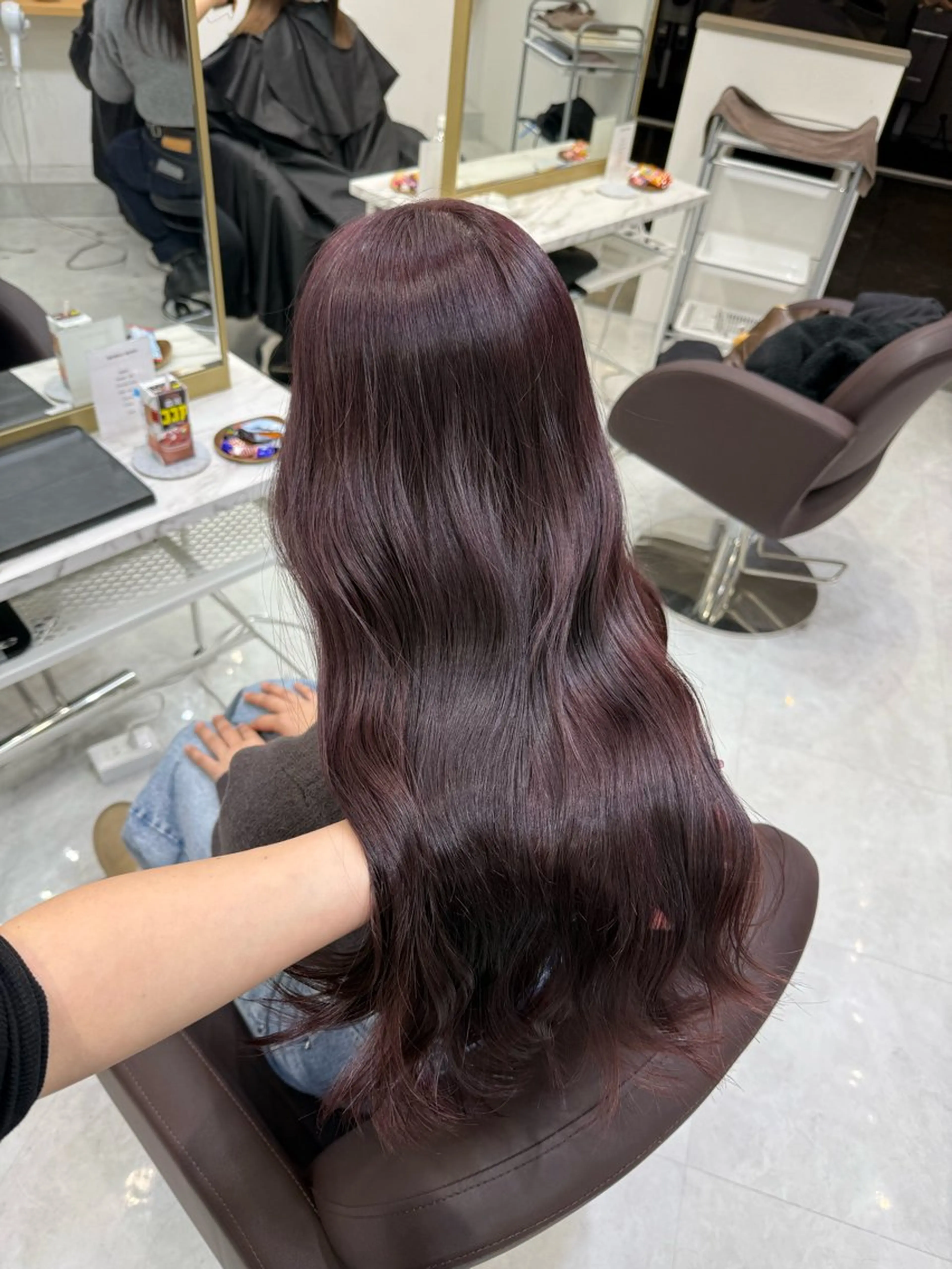 ロング カラー ヘアアレンジ ヘアカラー トリートメント ヘアセット 💗横浜美容室 💗HARUNAのヘアスタイル