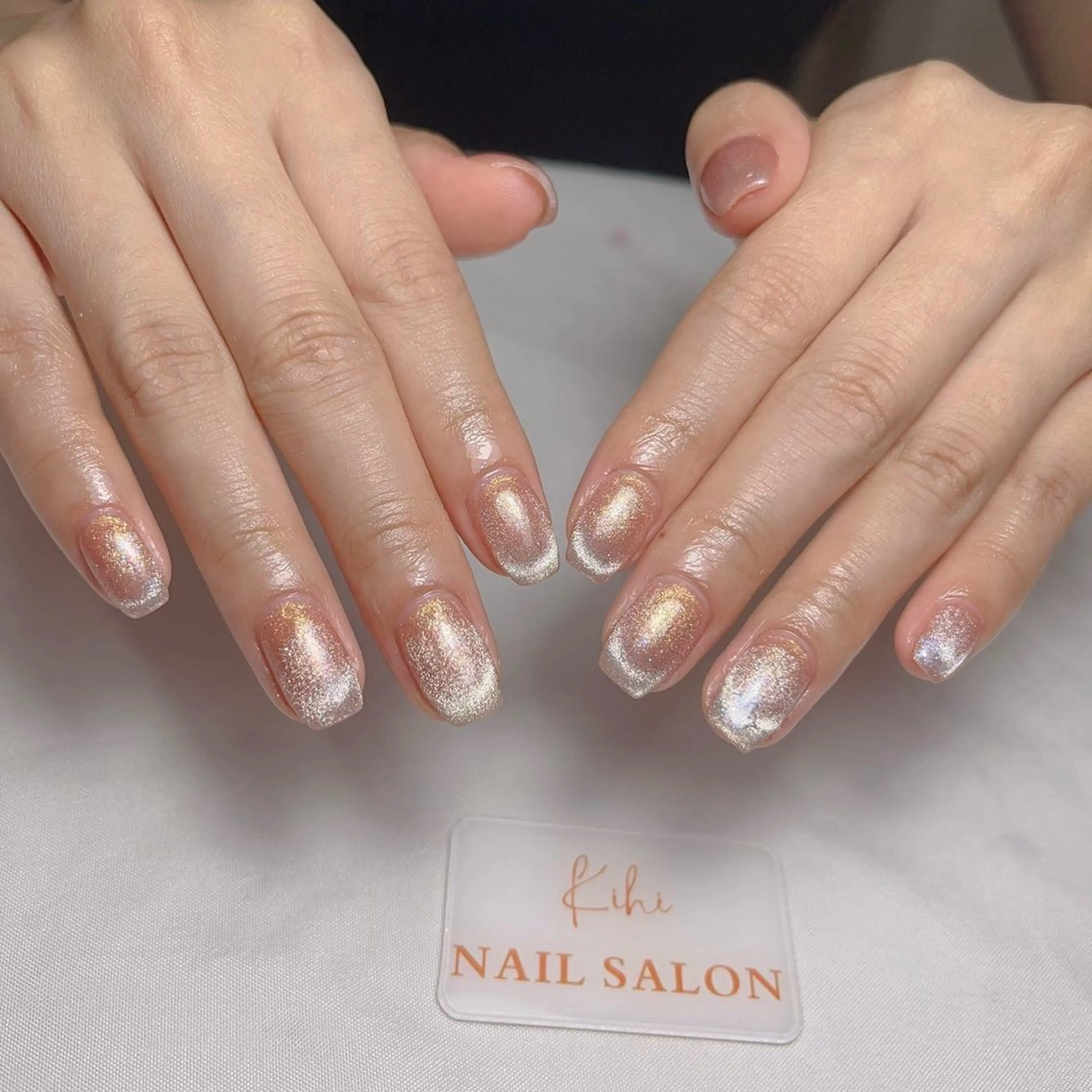 ネイル アートネイル フレンチネイル ジェルネイル グラデーション 韓国ネイル ハンドネイル 💕鈴木ユリ パラジェル/オフ無料のネイルデザイン