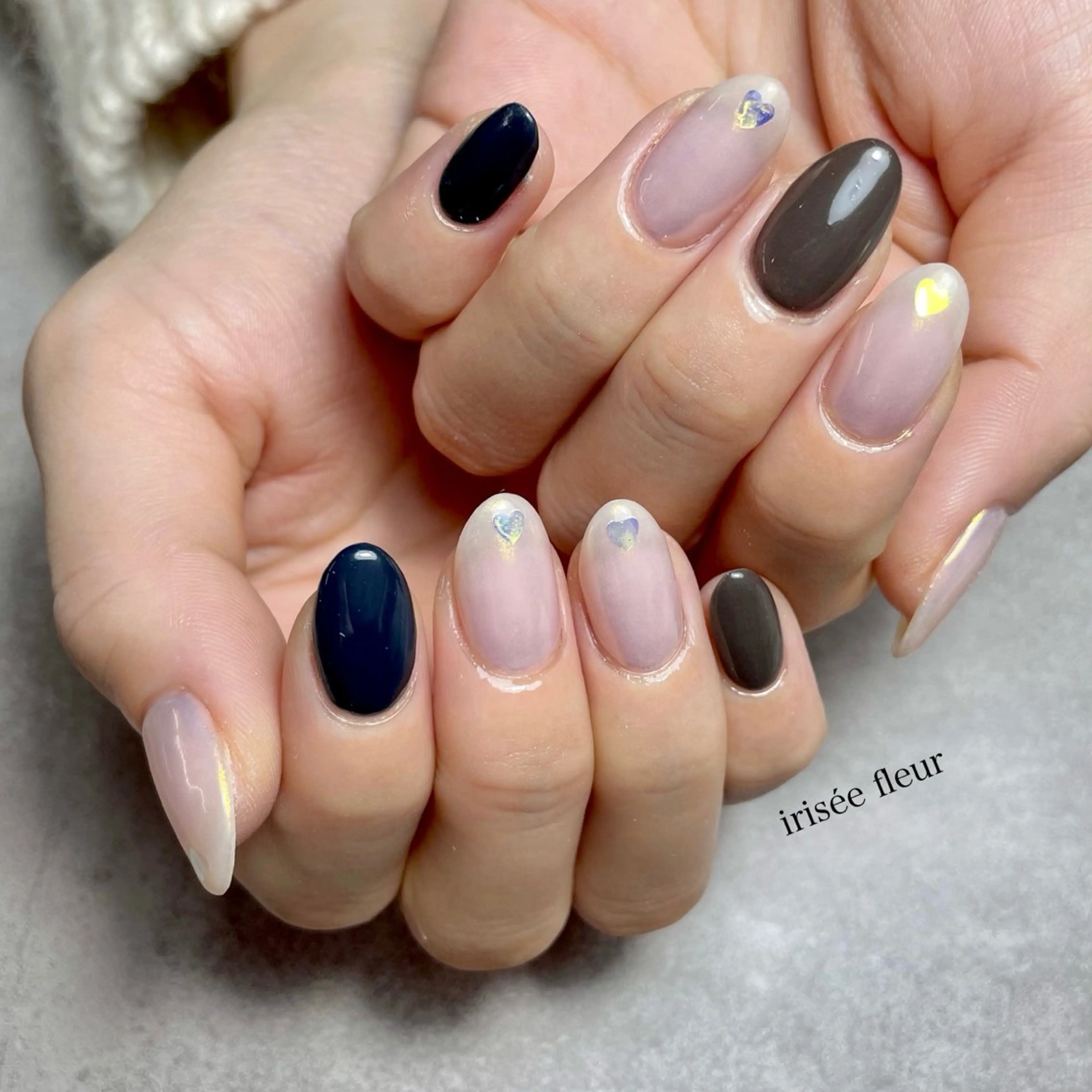 ネイル 💐irisée fleur中居のネイルデザイン