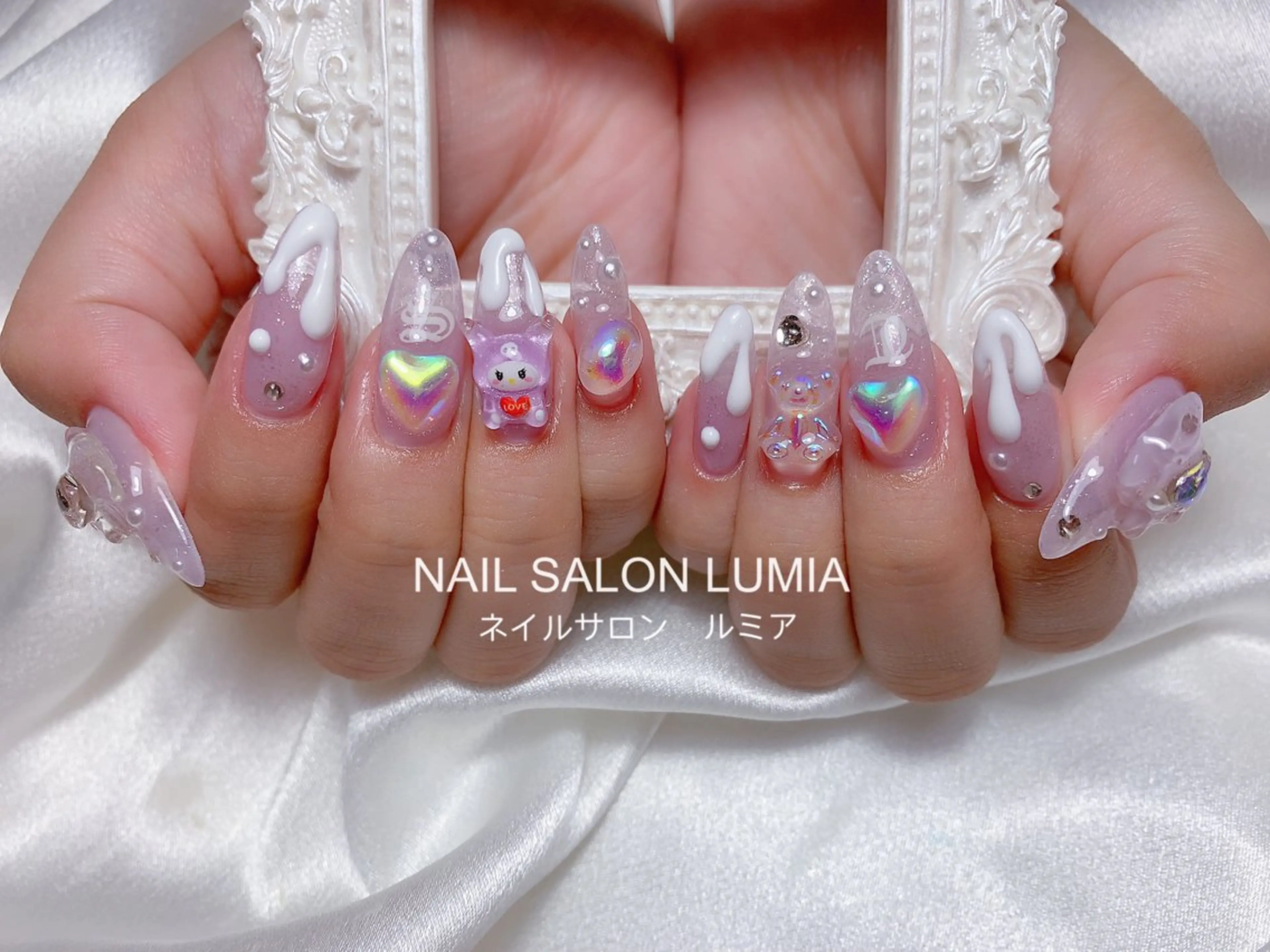 ネイル ハンドネイル ネイルサロン ルミア Lumia 店長のネイルデザイン