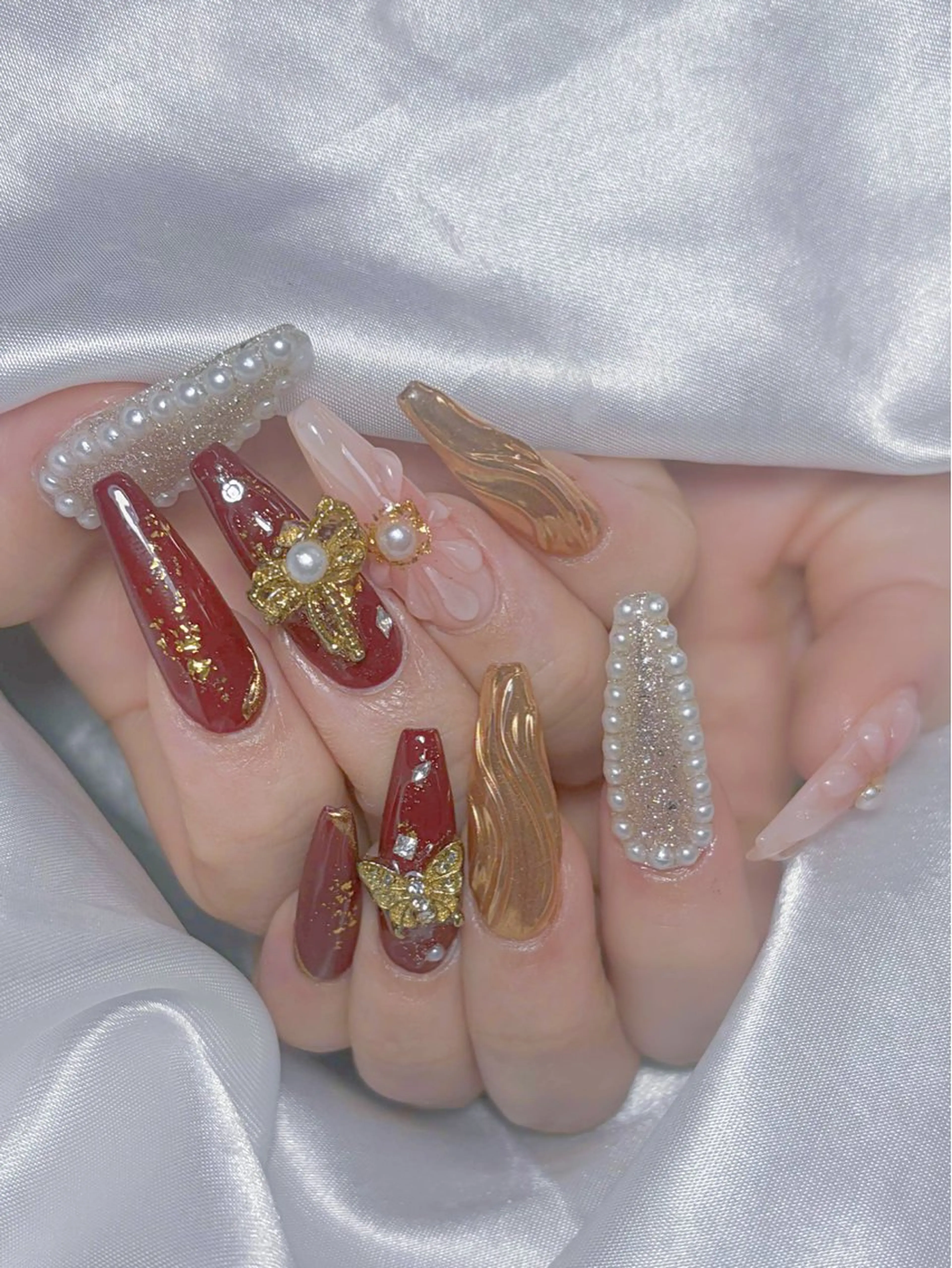 ネイル ハンドネイル LEELA NAIL STUDIO所属・LEELA NAIL STUDIOのネイルデザイン