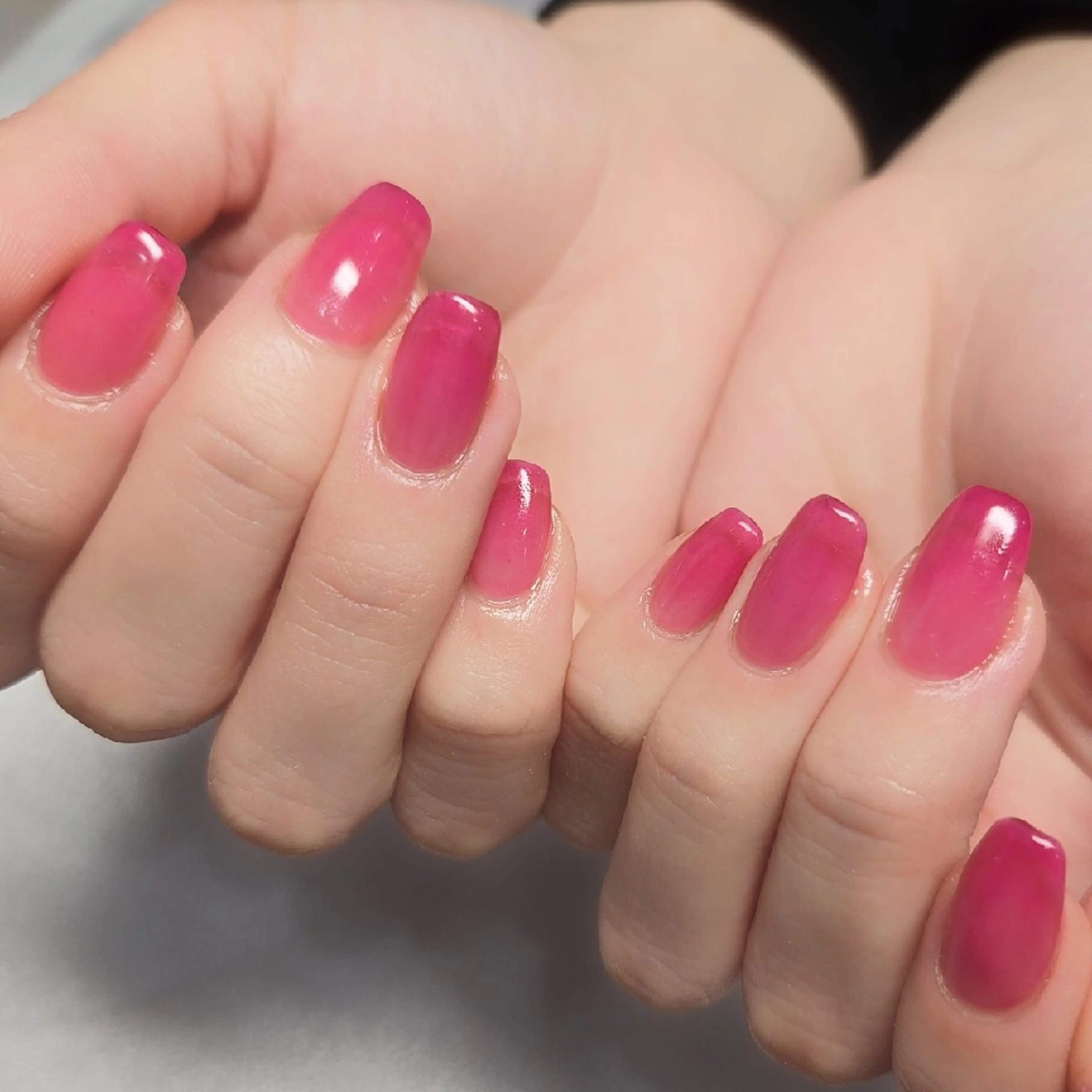 ネイル ワンカラーネイル ハンドネイル SAYA‎🤍 Riccoのネイルデザイン