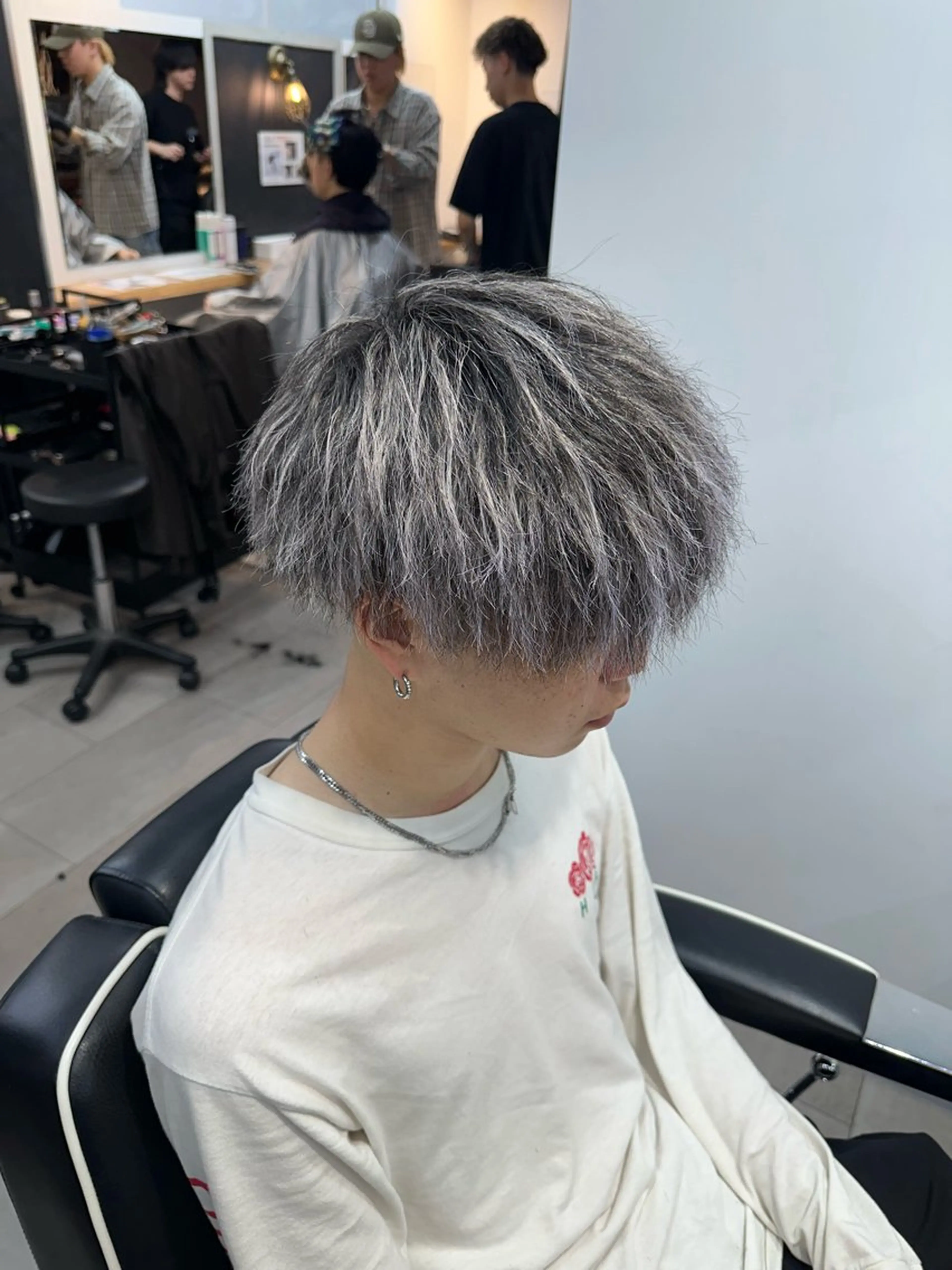 メンズ 🇺🇸大宮パーマ 波巻き/ツイスパのヘアスタイル