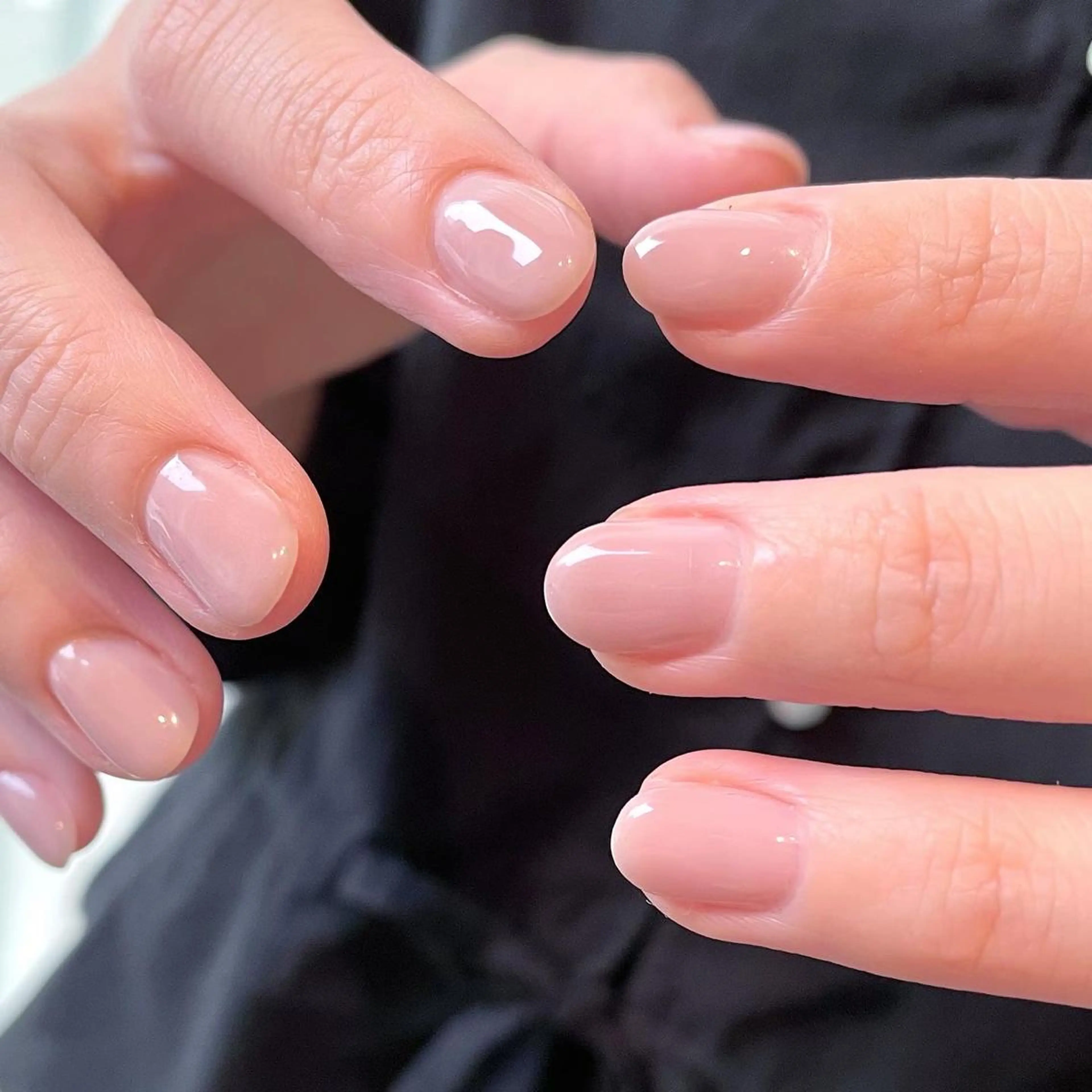 ネイル ピンク ピンクベージュ cachette mのネイルデザイン