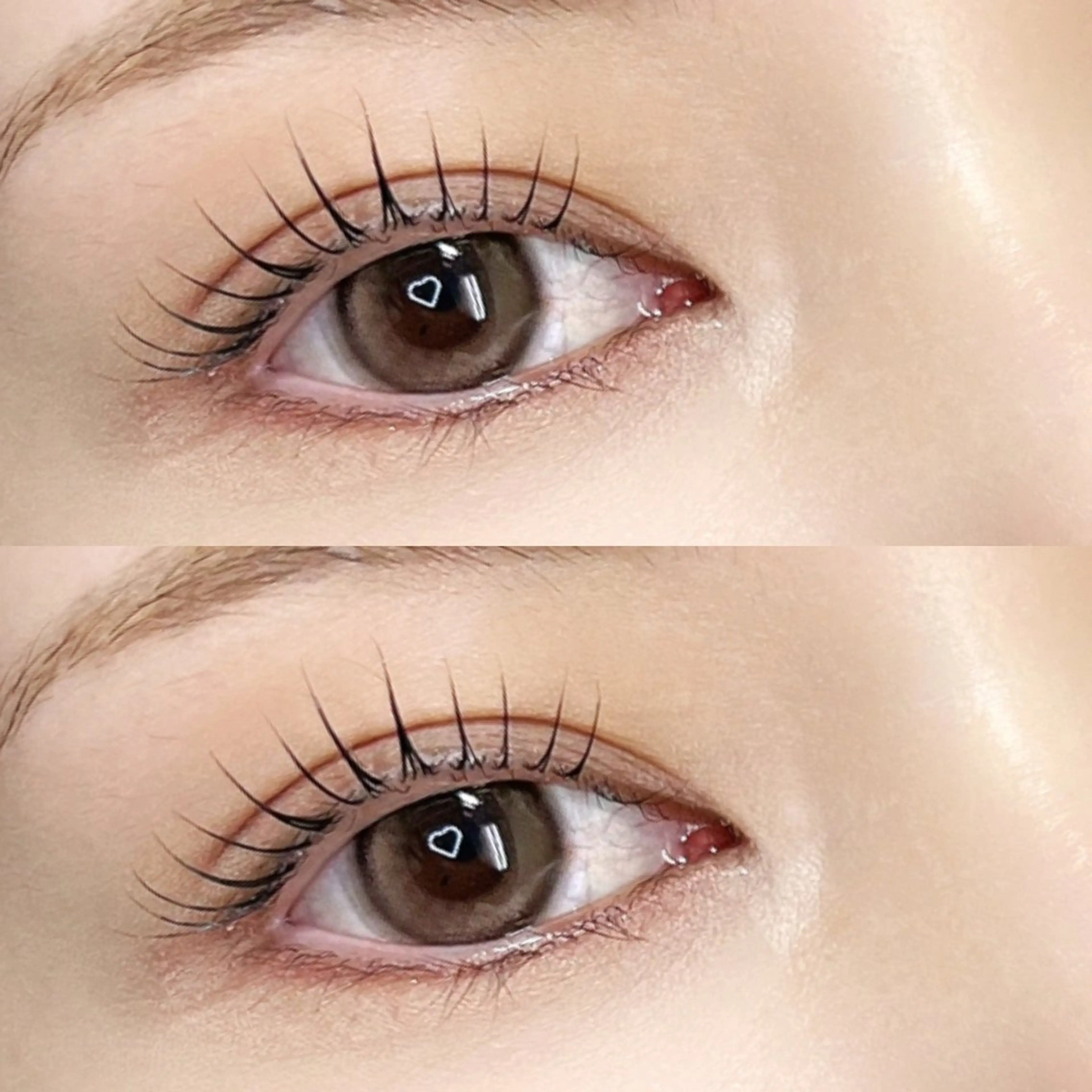 まつ毛パーマ上の写真