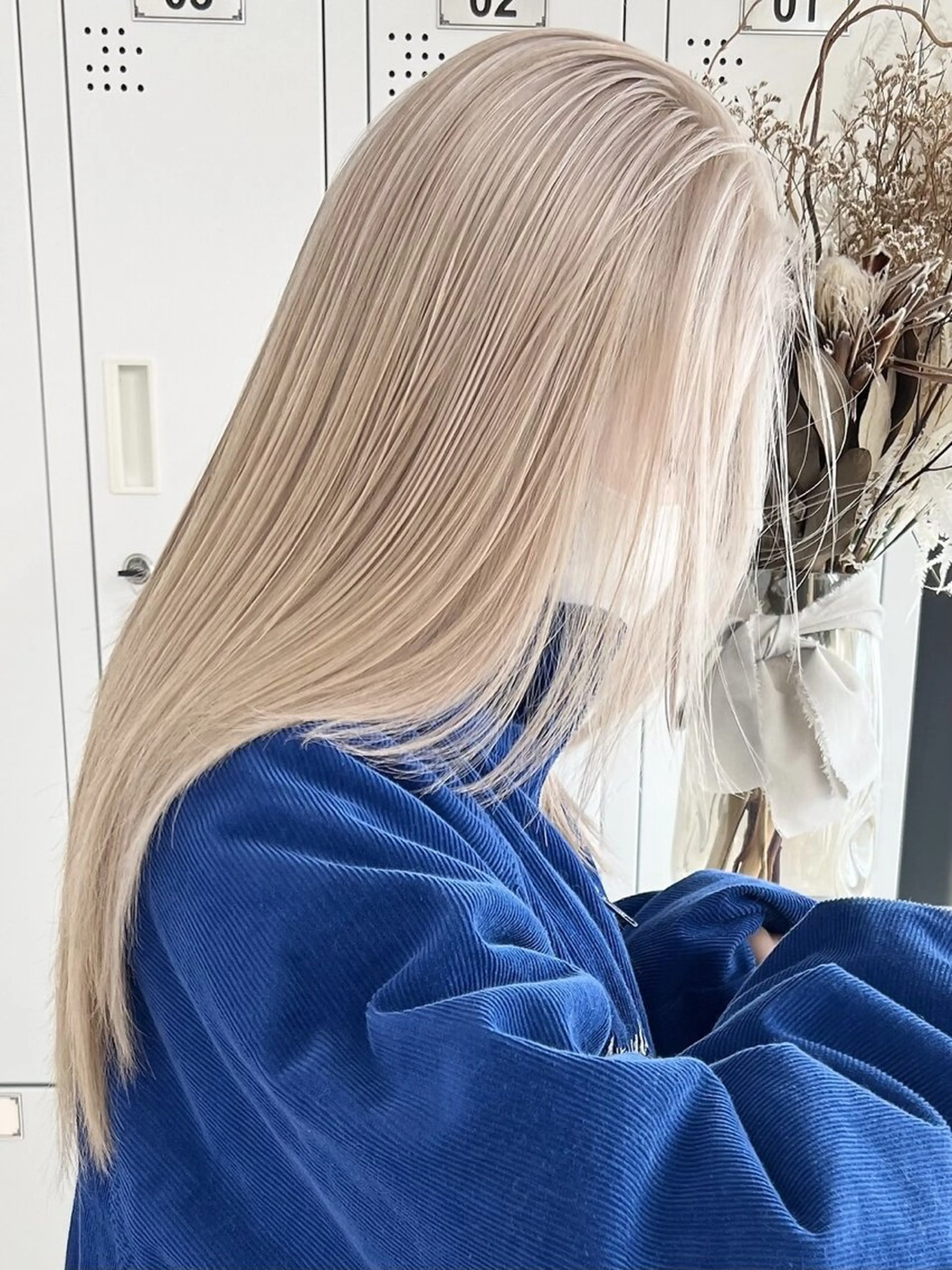 ロング ヘアカラー ハイトーン/艶髪 🥀那波のヘアスタイル