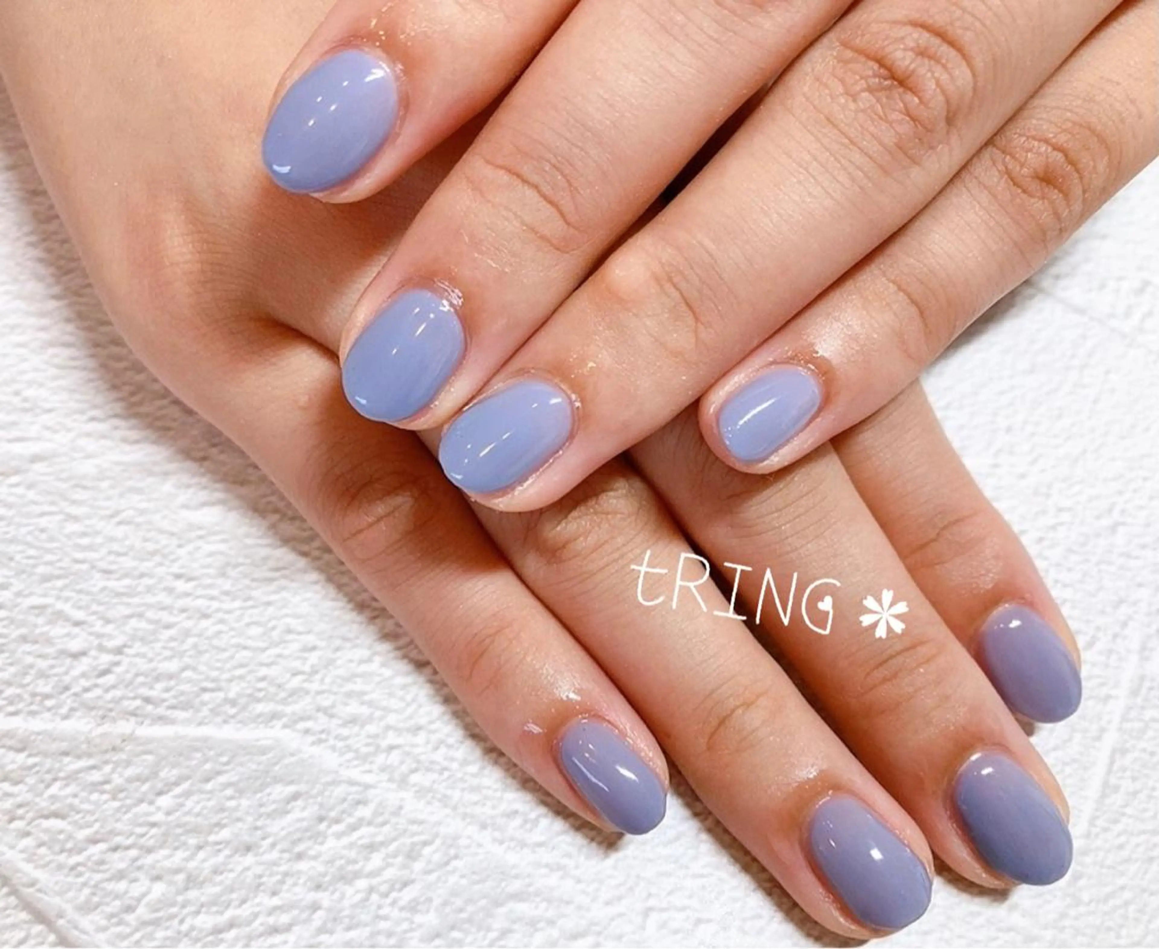 ネイル ハンドネイル tRING＊ しいの木台のネイルデザイン