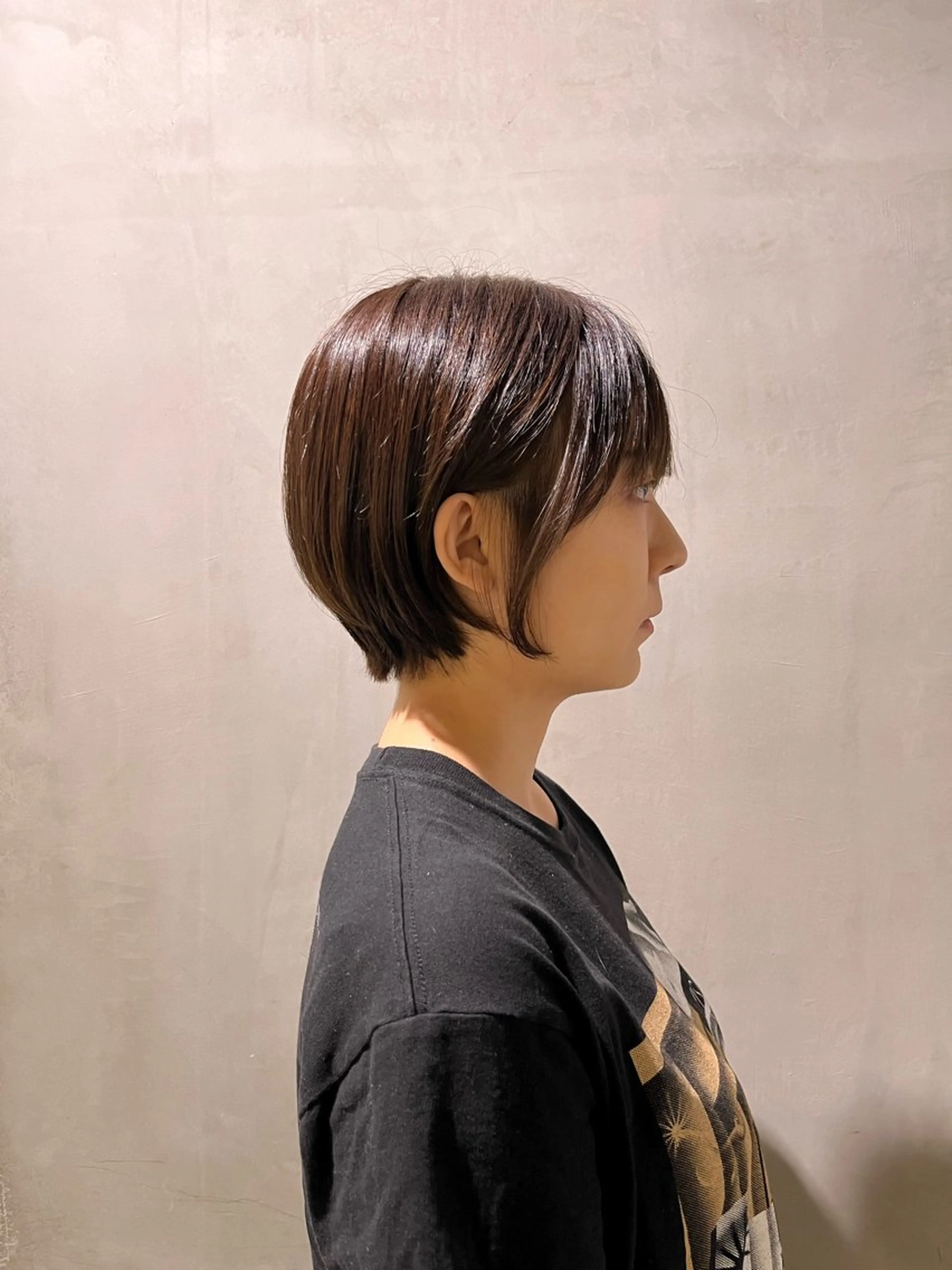 ショート ショートボブ ボブ ショートヘア カット ヘアカラー ショート/マッシュ ショート/池袋ももなのヘアスタイル