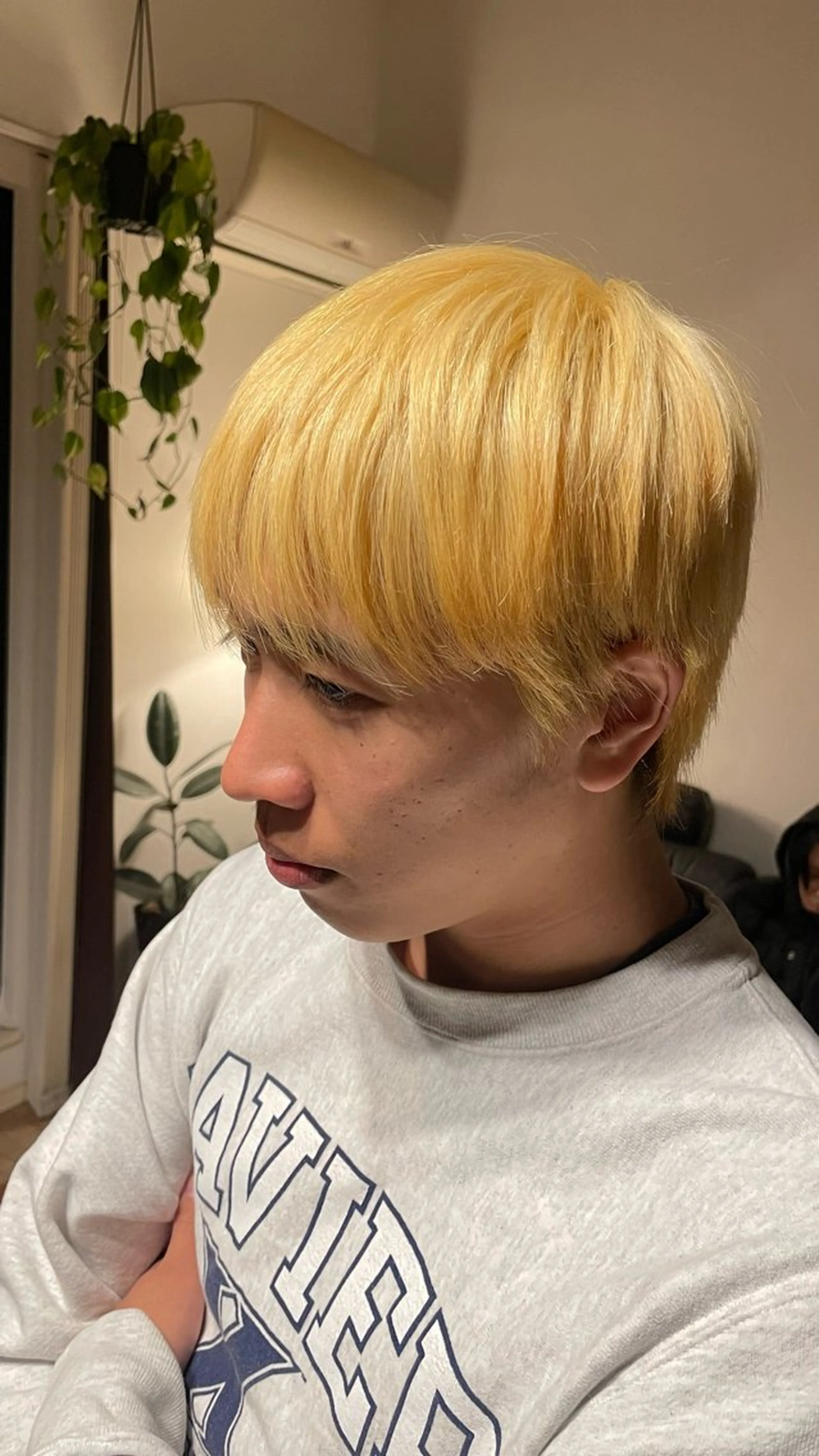 カラー メンズ ブリーチ✧︎デザイン ゆうのヘアスタイル