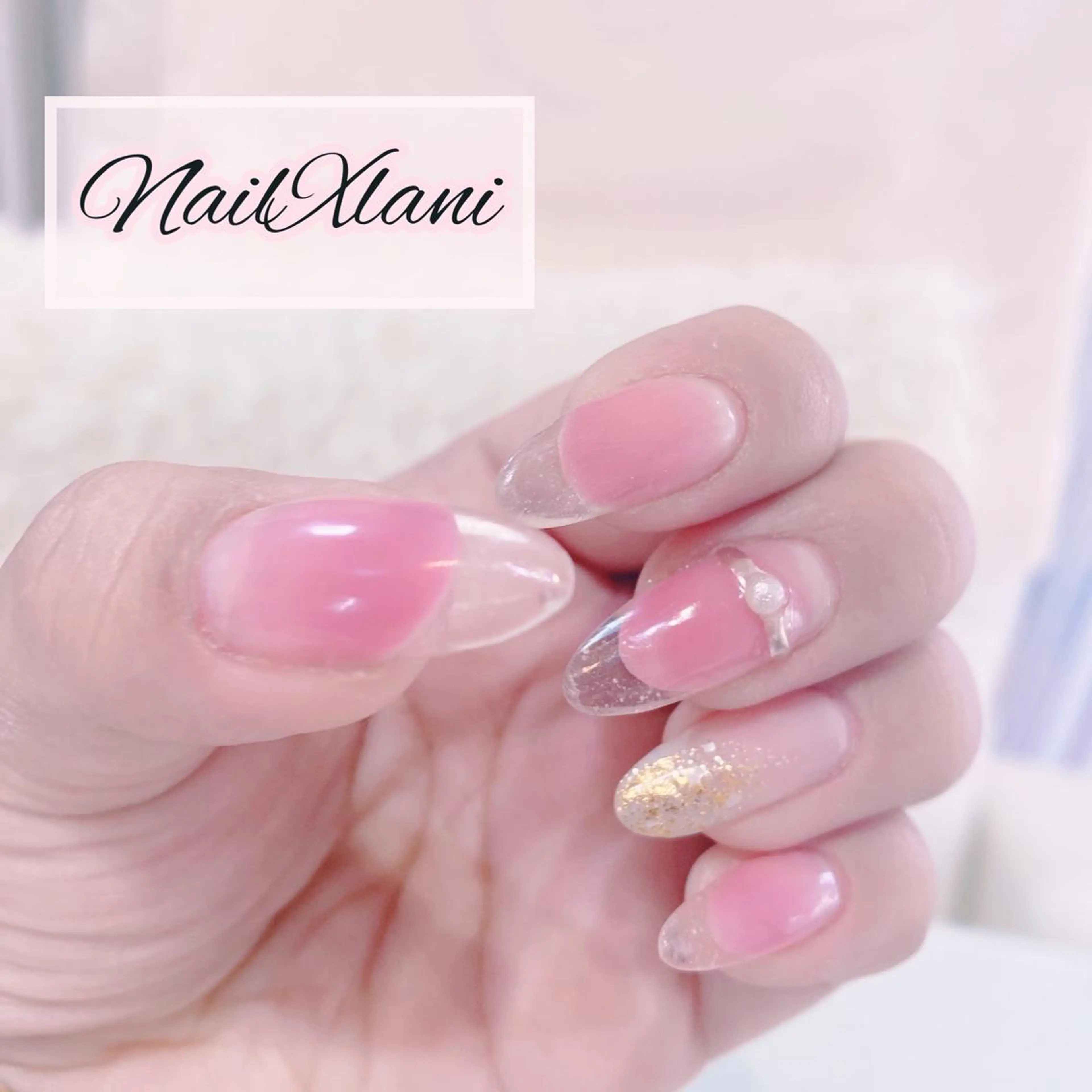 ネイル Nail×Lani 深爪矯正対応◎のネイルデザイン