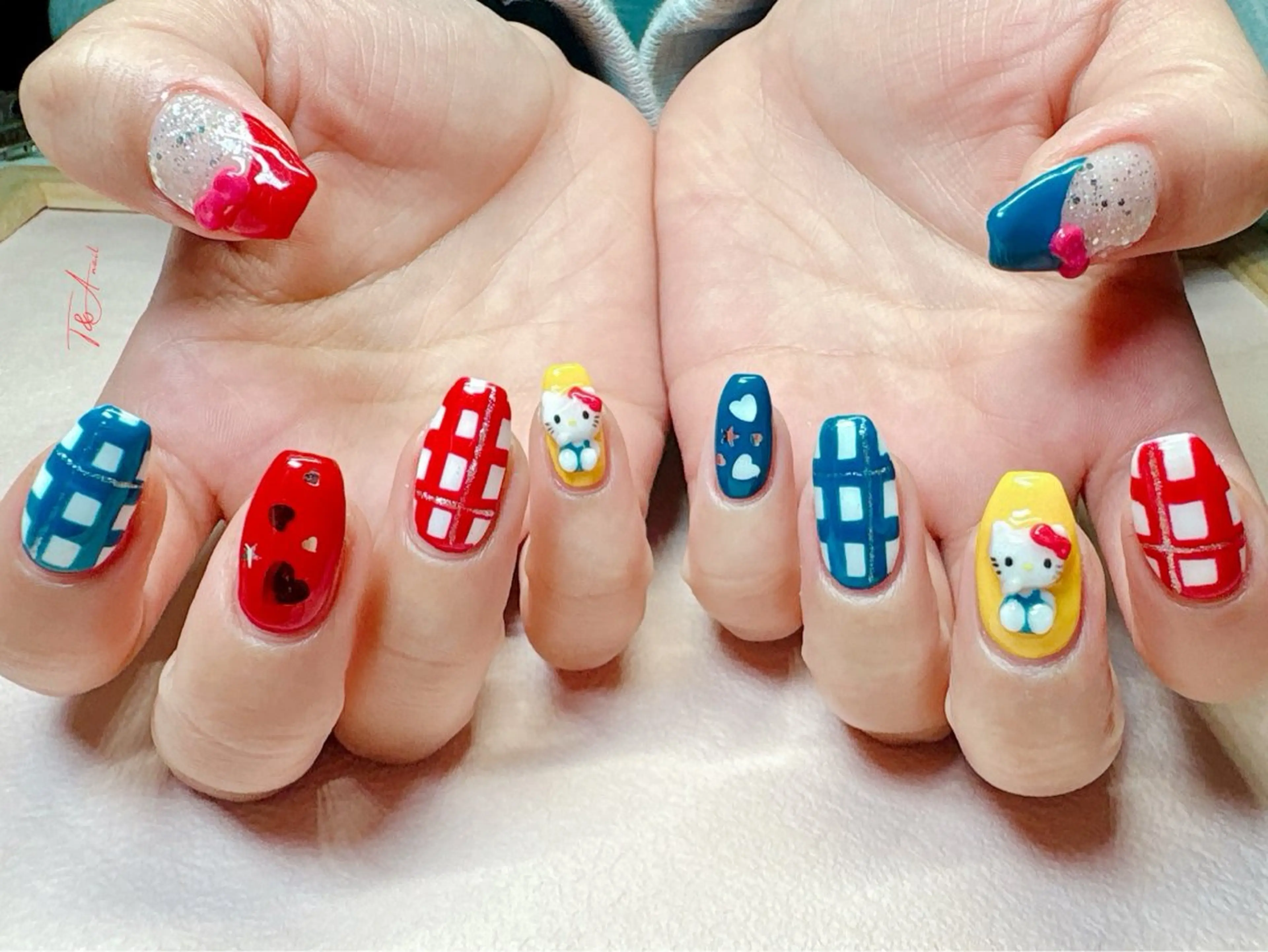 ネイル ジェルネイル スカルプネイル ハンドネイル T&A nailのネイルデザイン