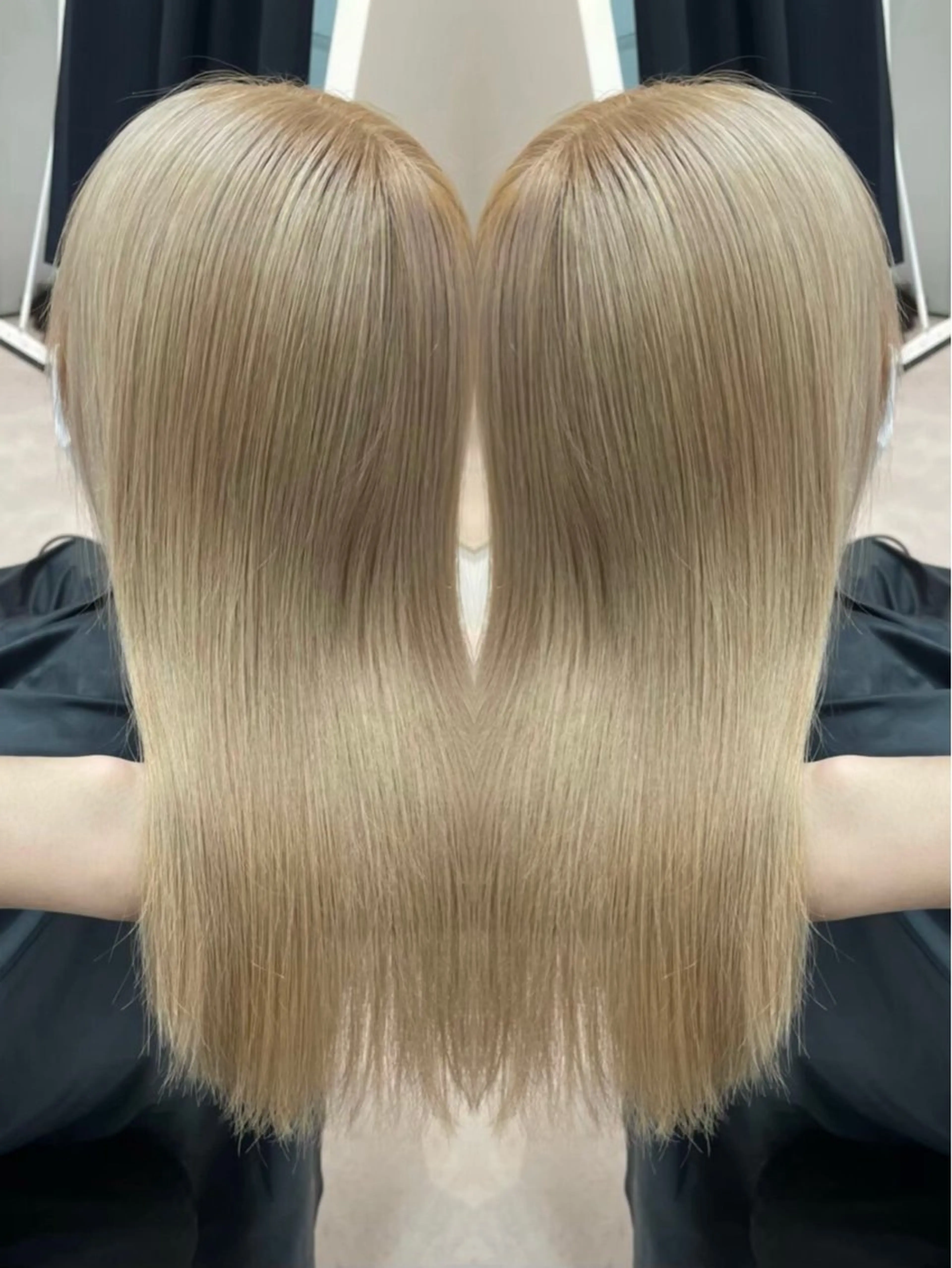 ロング カラー 🩵レイヤー✖︎ 髪質改善🩵リョウヤのヘアスタイル