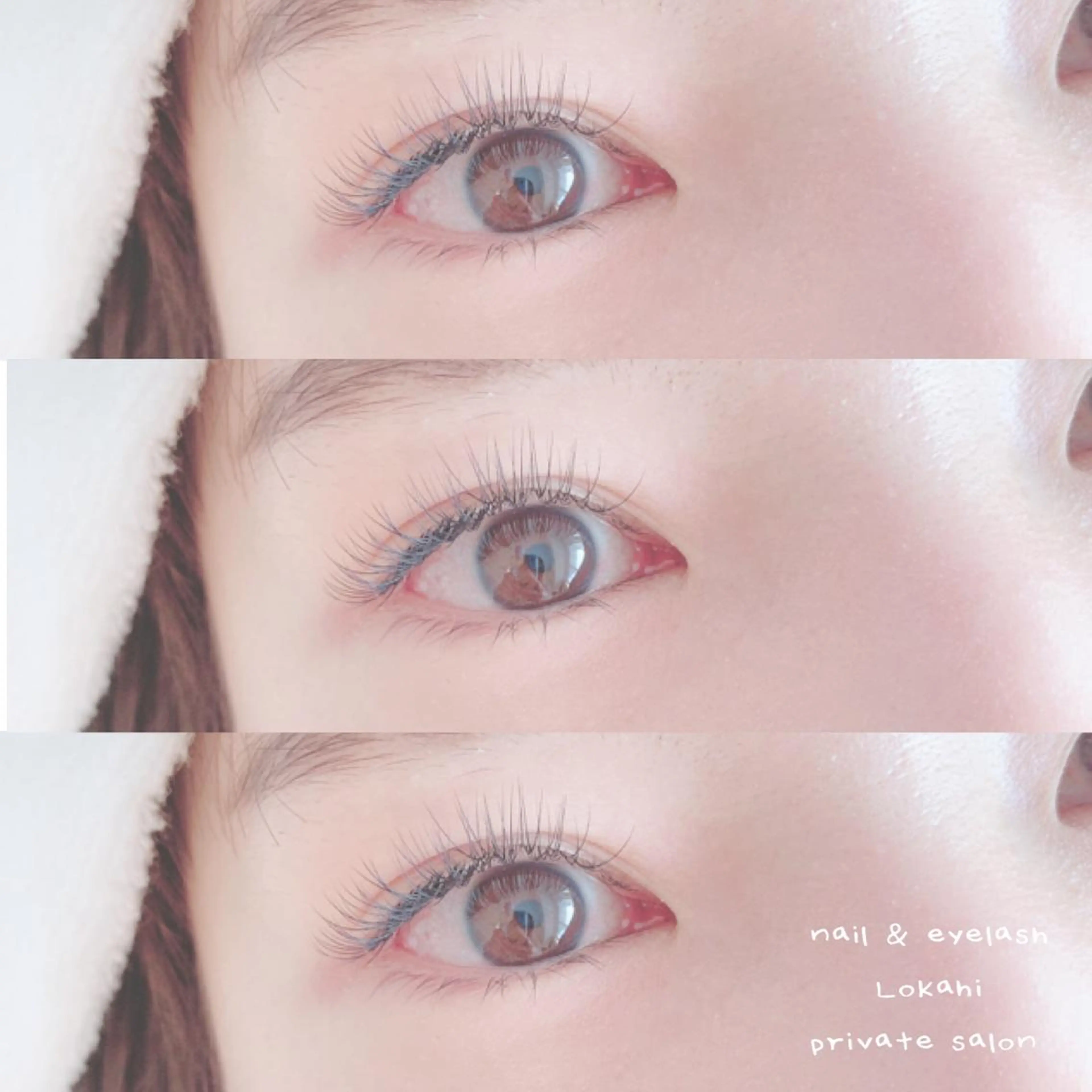 マツエク・マツパ Cカール Lokahi yumiのマツエク・マツパデザイン