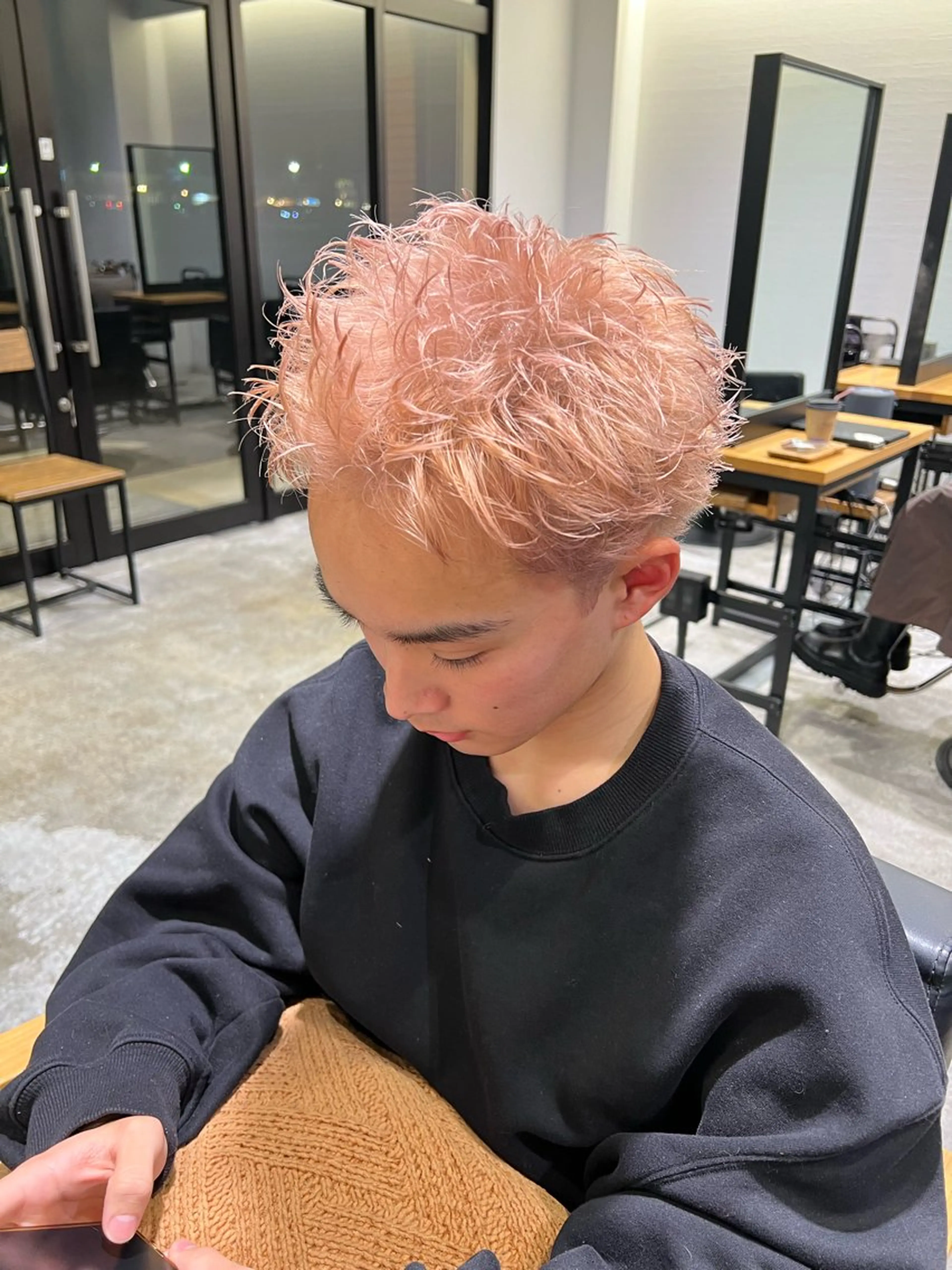 カラー＋3STEPトリートメント！ ブリーチカラー×の写真